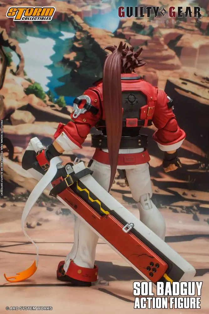 Guilty Gear Action Figure 1/12 Sol Badguy 18 cm product photo