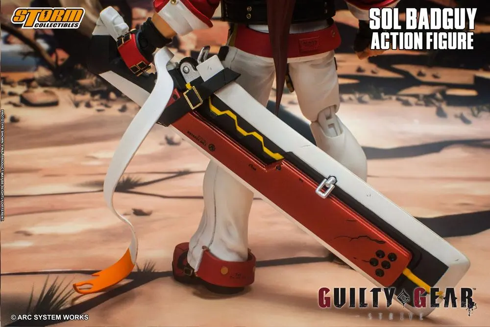 Guilty Gear Action Figure 1/12 Sol Badguy 18 cm product photo