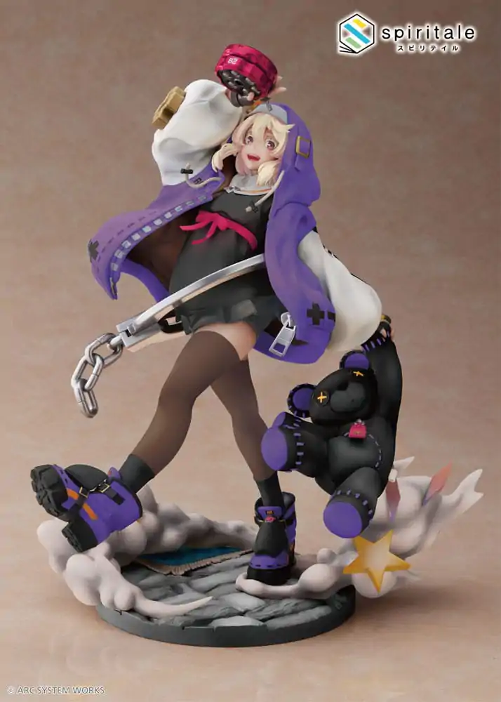 Guilty Gear Strive PVC Statue 1/7 Bridget Purple Ver. 27 cm product photo