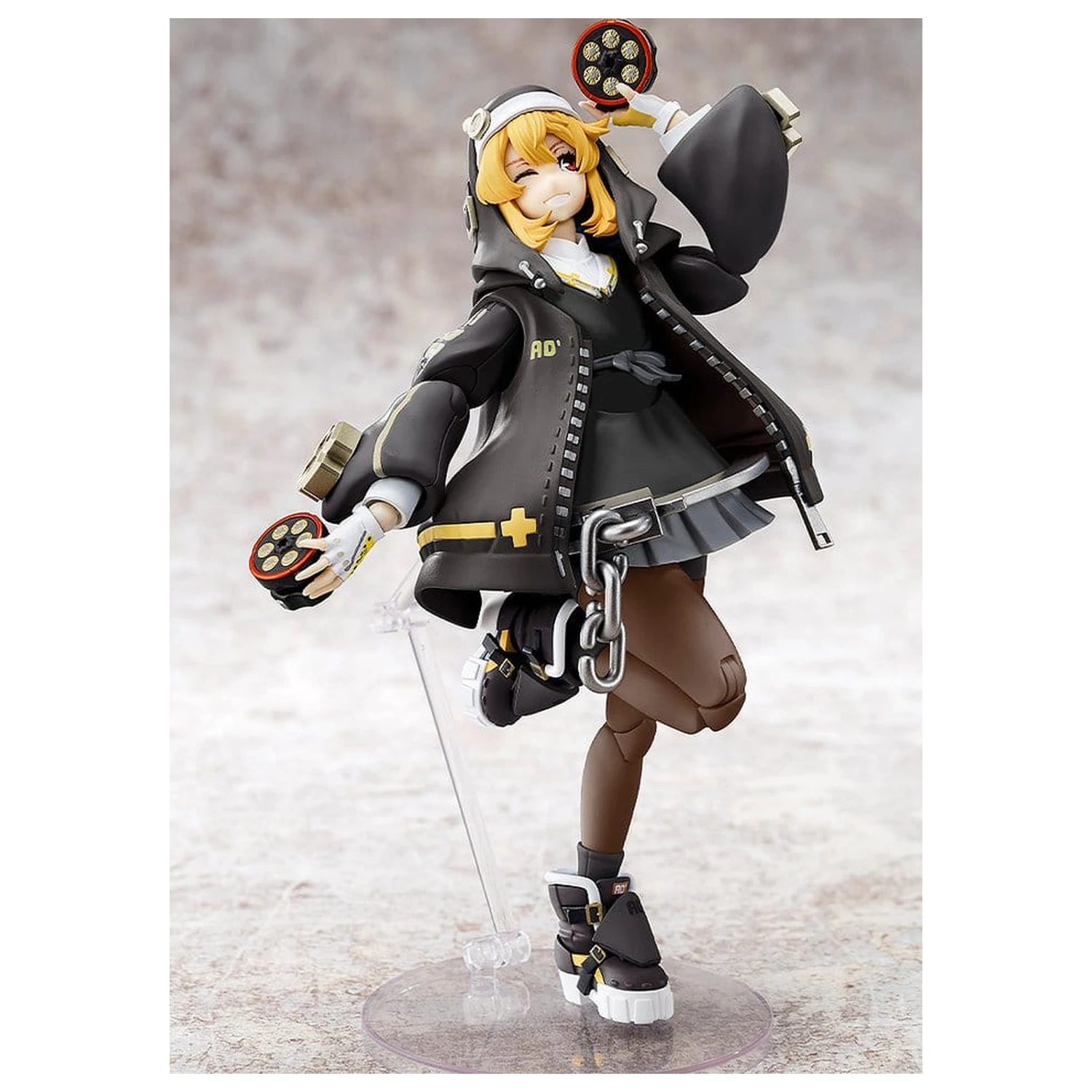 Guilty Gear Strive Plastic Model Kit Bridget Articulated Black Color Ver. 14 cm  product photo