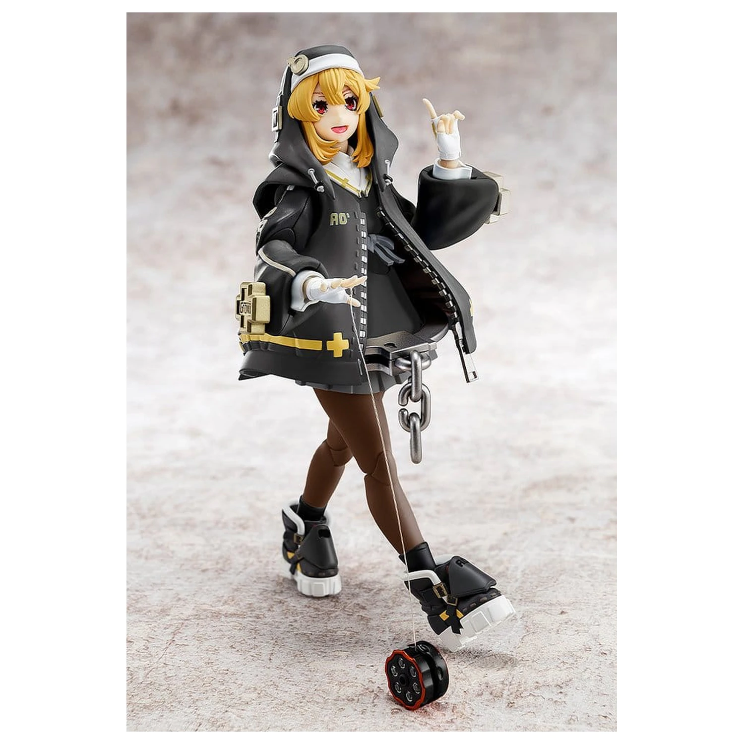 Guilty Gear Strive Plastic Model Kit Bridget Articulated Black Color Ver. 14 cm  product photo