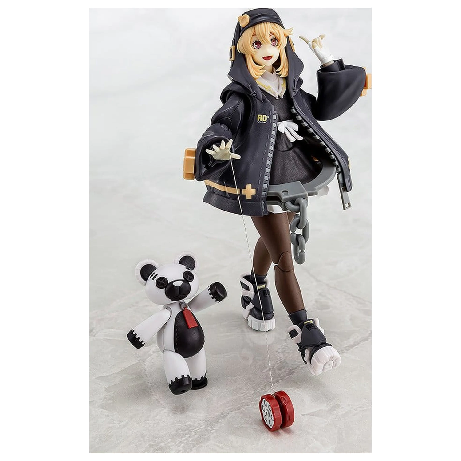 Guilty Gear Strive Plastic Model Kit Bridget Articulated Black Color Ver. 14 cm  product photo