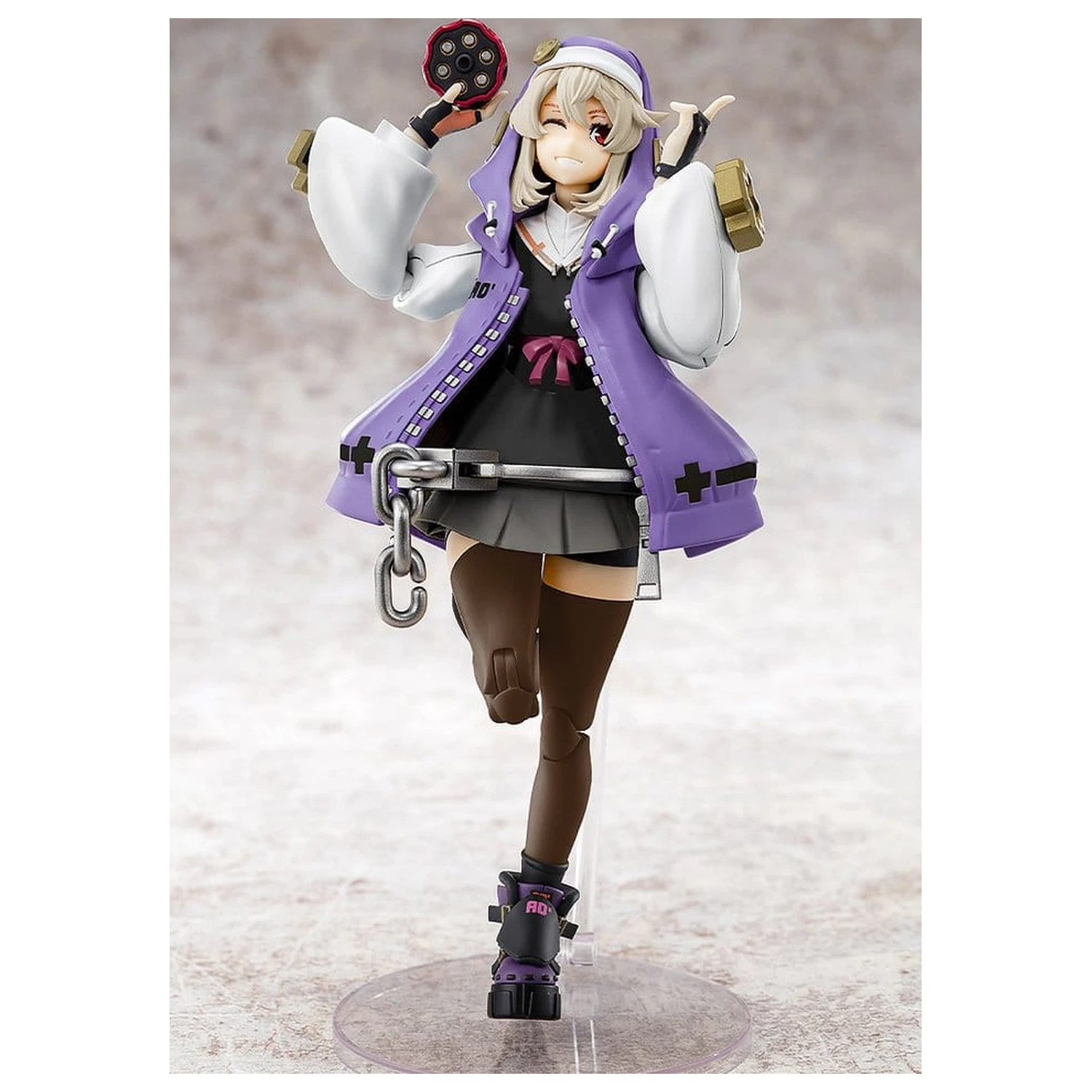Guilty Gear Strive Plastic Model Kit Bridget Articulated Purple Color Ver. 14 cm  product photo