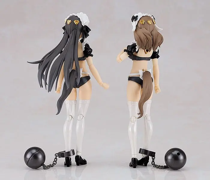 Guilty Princess Plastic Model Kit PLAMAX GP-07 Underwear Body Girl Ran & Jelly: Maid Ver. Set 16 cm termékfotó