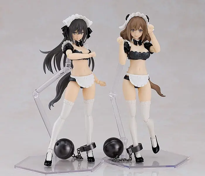 Guilty Princess Plastic Model Kit PLAMAX GP-07 Underwear Body Girl Ran & Jelly: Maid Ver. Set 16 cm termékfotó