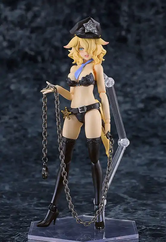 Guilty Princess Plastic Model Kit PLAMAX GP-09 Underwear Girl Body Prison Guard Luisa 16 cm product photo