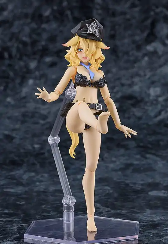 Guilty Princess Plastic Model Kit PLAMAX GP-09 Underwear Girl Body Prison Guard Luisa 16 cm product photo