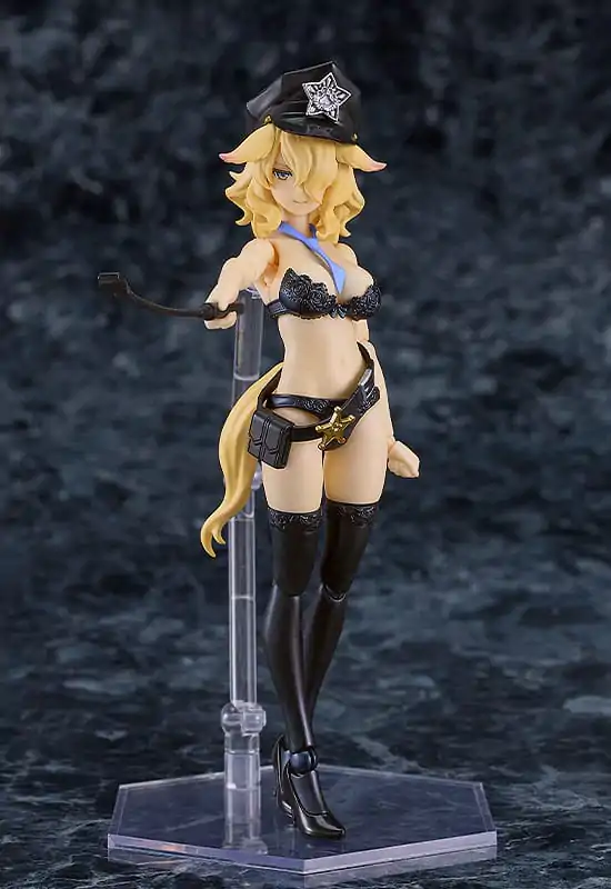 Guilty Princess Plastic Model Kit PLAMAX GP-09 Underwear Girl Body Prison Guard Luisa 16 cm product photo