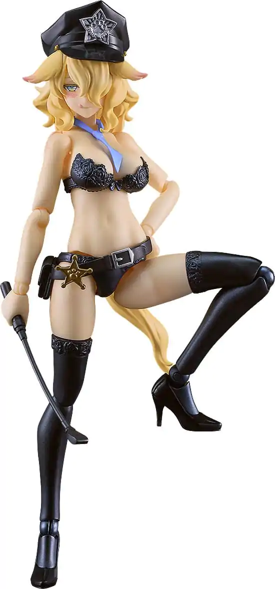 Guilty Princess Plastic Model Kit PLAMAX GP-09 Underwear Girl Body Prison Guard Luisa 16 cm product photo