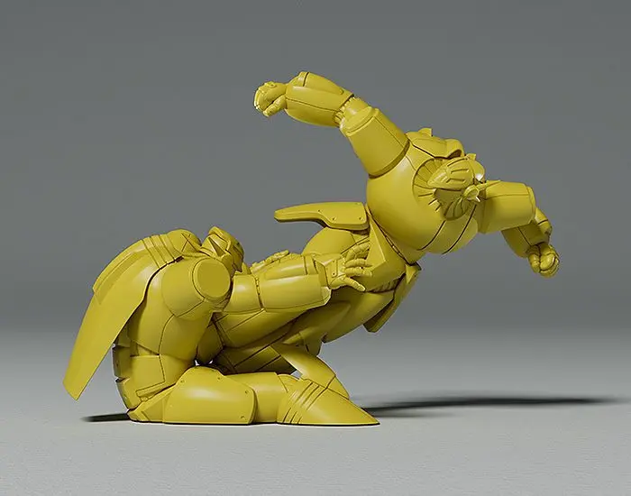 Gunbuster Plastic Model Kit PLAMAX MF-64: minimum factory Gunbuster Super Inazuma Kick/RX-7 Inazuma Kick Effect Color Ver. 7 cm product photo