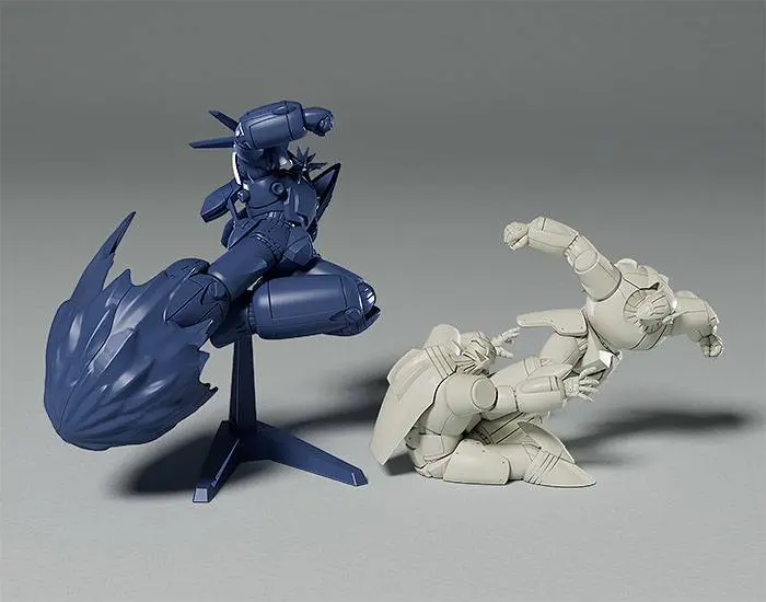 Gunbuster Plastic Model Kit PLAMAX MF-65: minimum factory Gunbuster Super Inazuma Kick/RX-7 Inazuma Kick Buster Machine Color Ver. 7 cm product photo