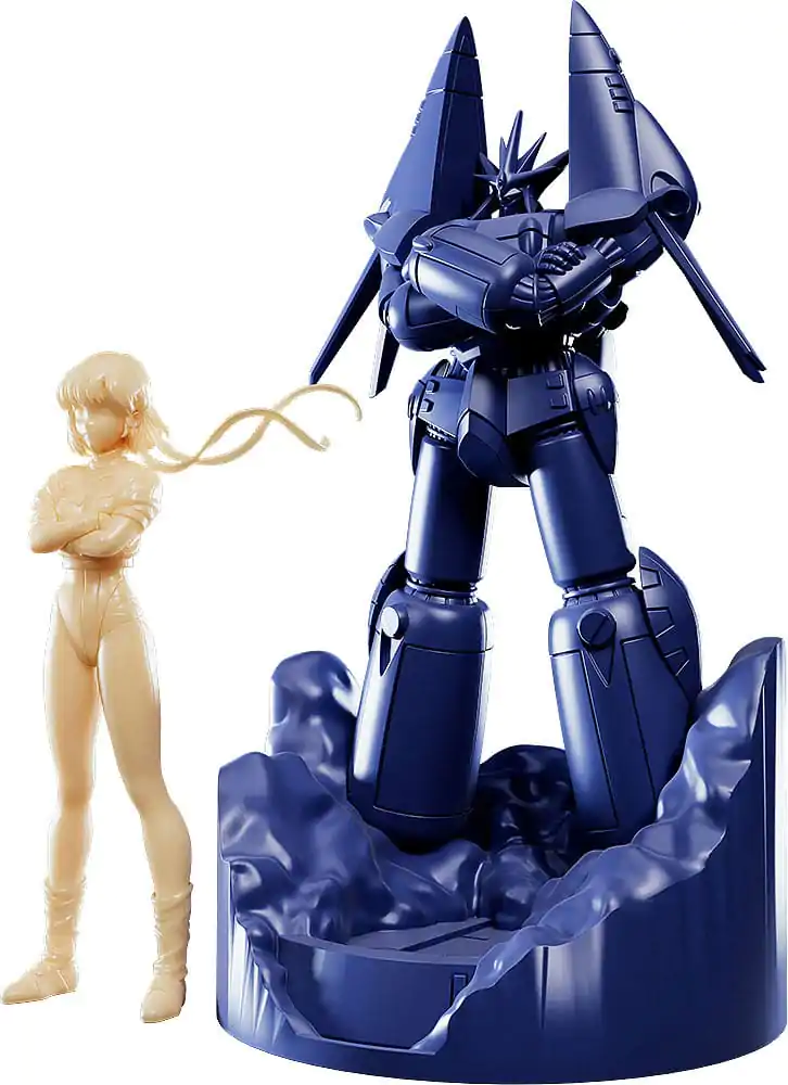Gunbuster Plastic Model Kit PLAMAX MF-80 minimum factory Noriko Takaya with Gunbuster: Character Color Ver. 12 cm product photo