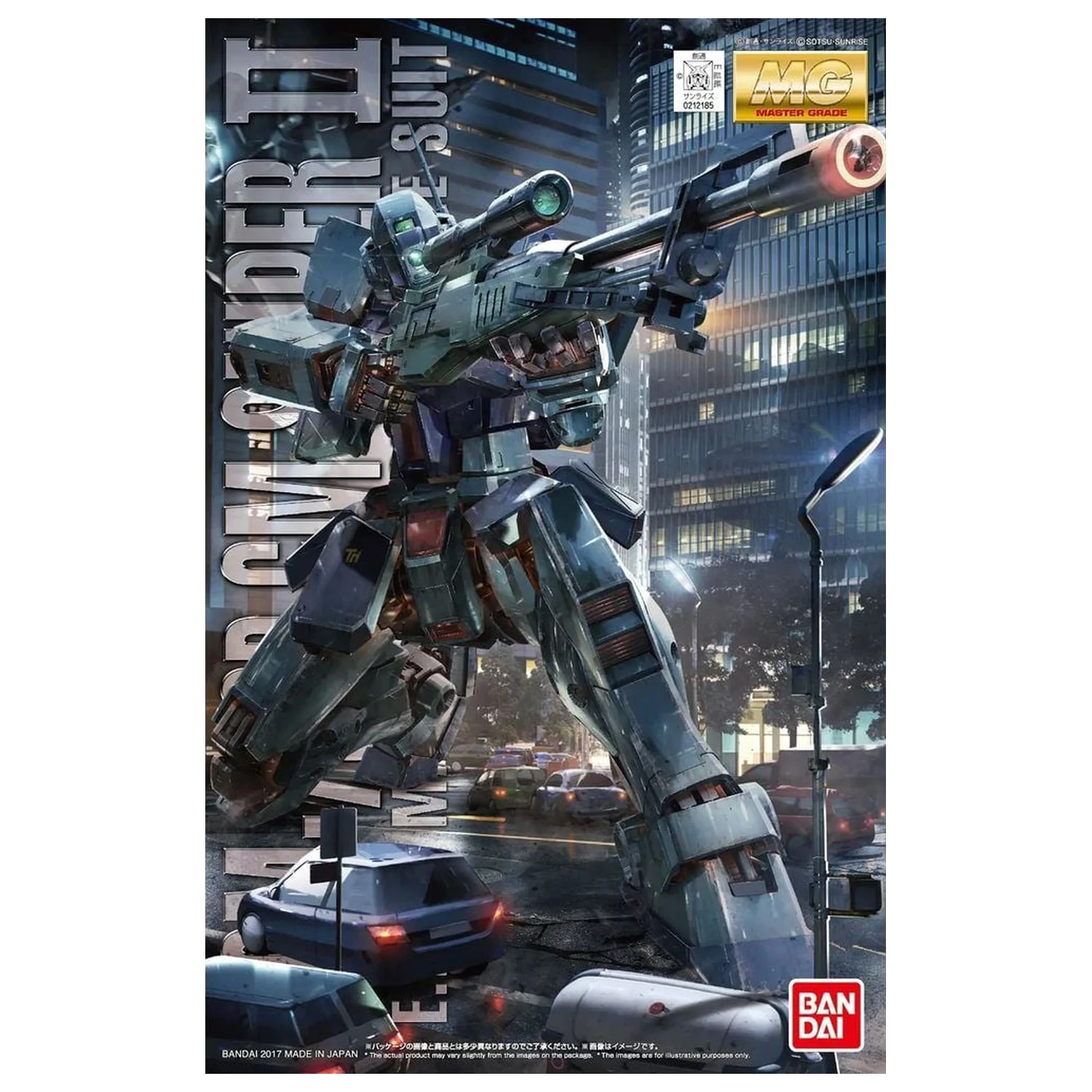 Gundam 0080 War in the Pocket RGM-79SP GM Sniper II Mobile Suit Model Kit MG 1/100 product photo