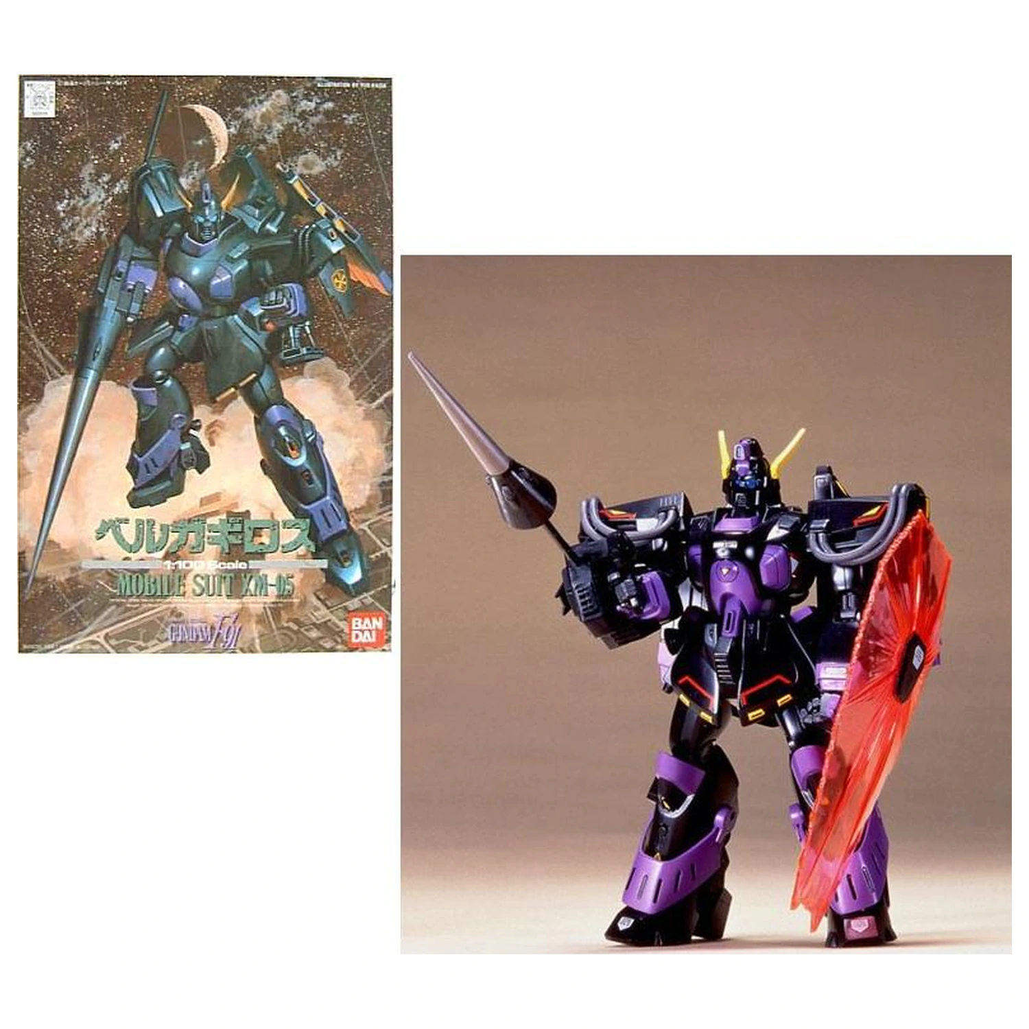 Gundam 1/100 Berga Giros Model Kit product photo