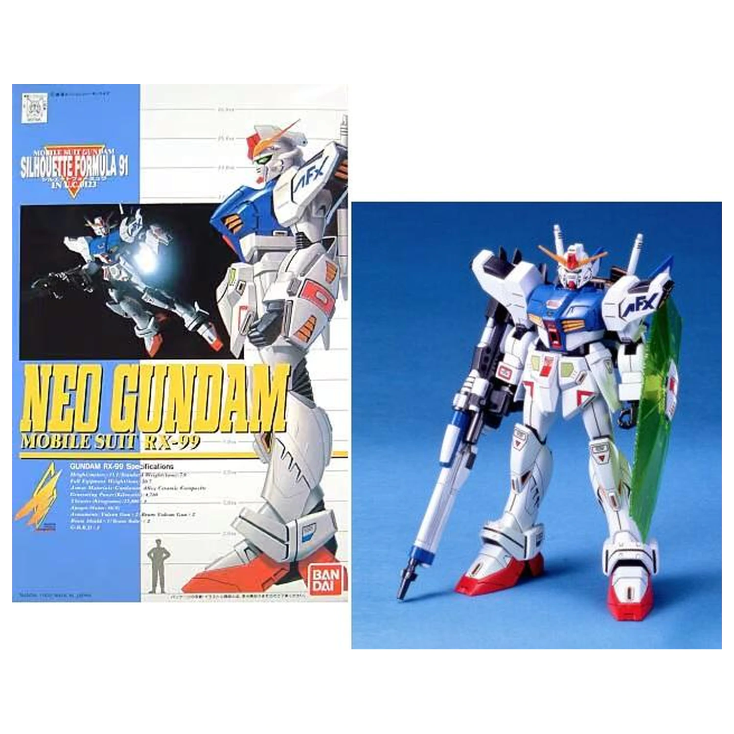 Gundam 1/100 RX-99 Neo Gundam Model Kit product photo