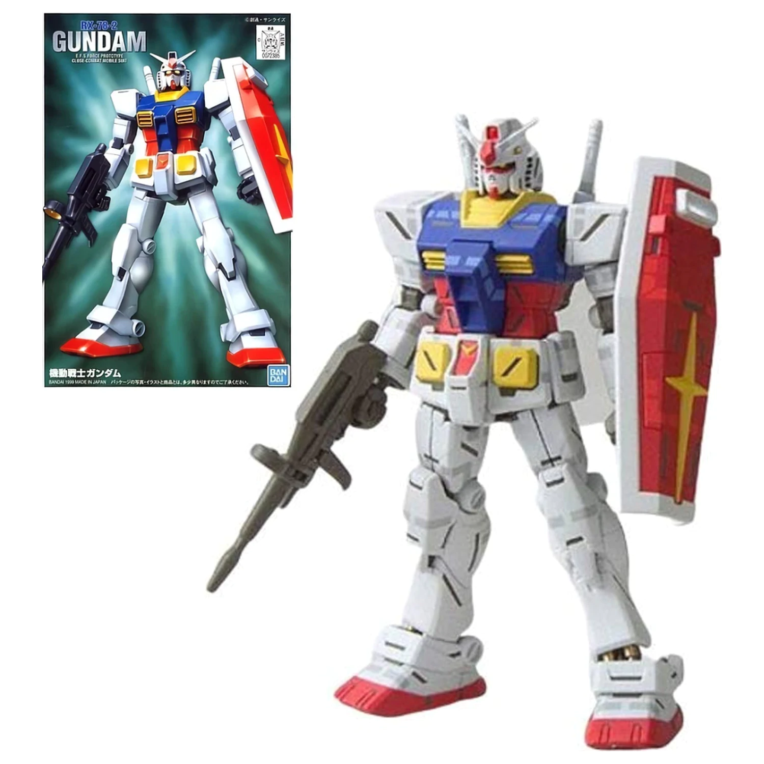 Gundam 1/144 FG Gundam Model Kit 13cm product photo