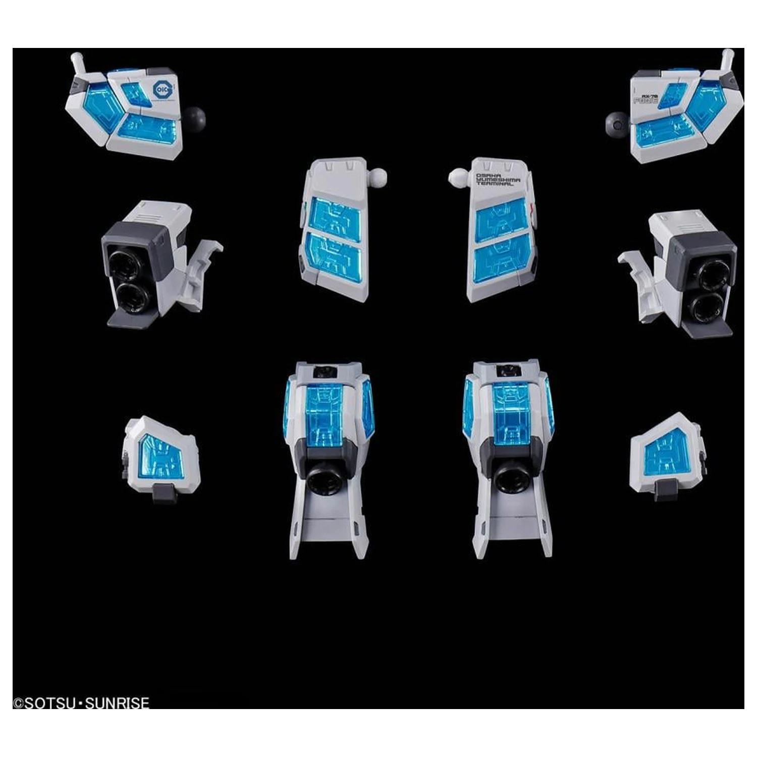 Gundam 1/144 RX-78F00/E (EX-001 G.L.R.S.S.) Chemical Model Kit product photo