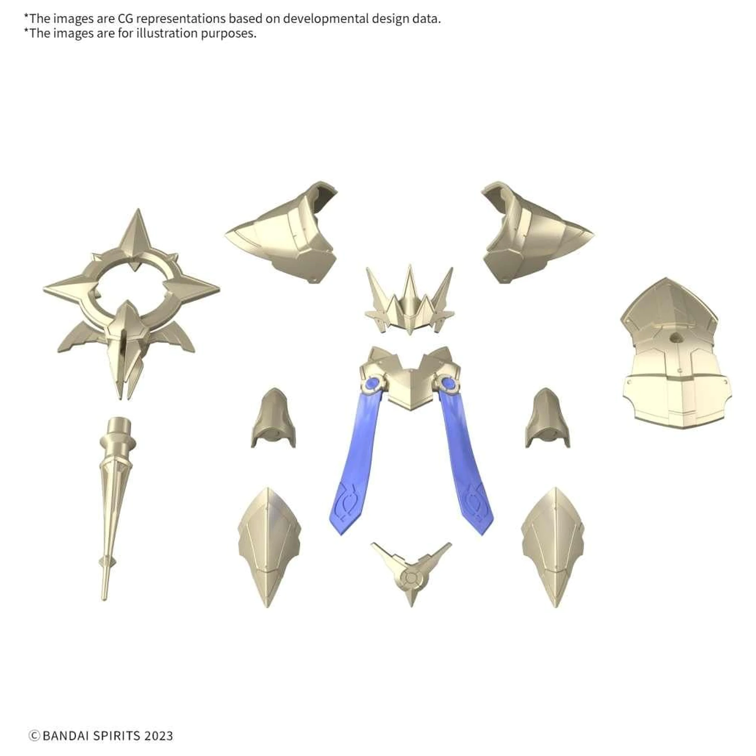 Gundam 30MF Class Up Armor Model Kit product photo