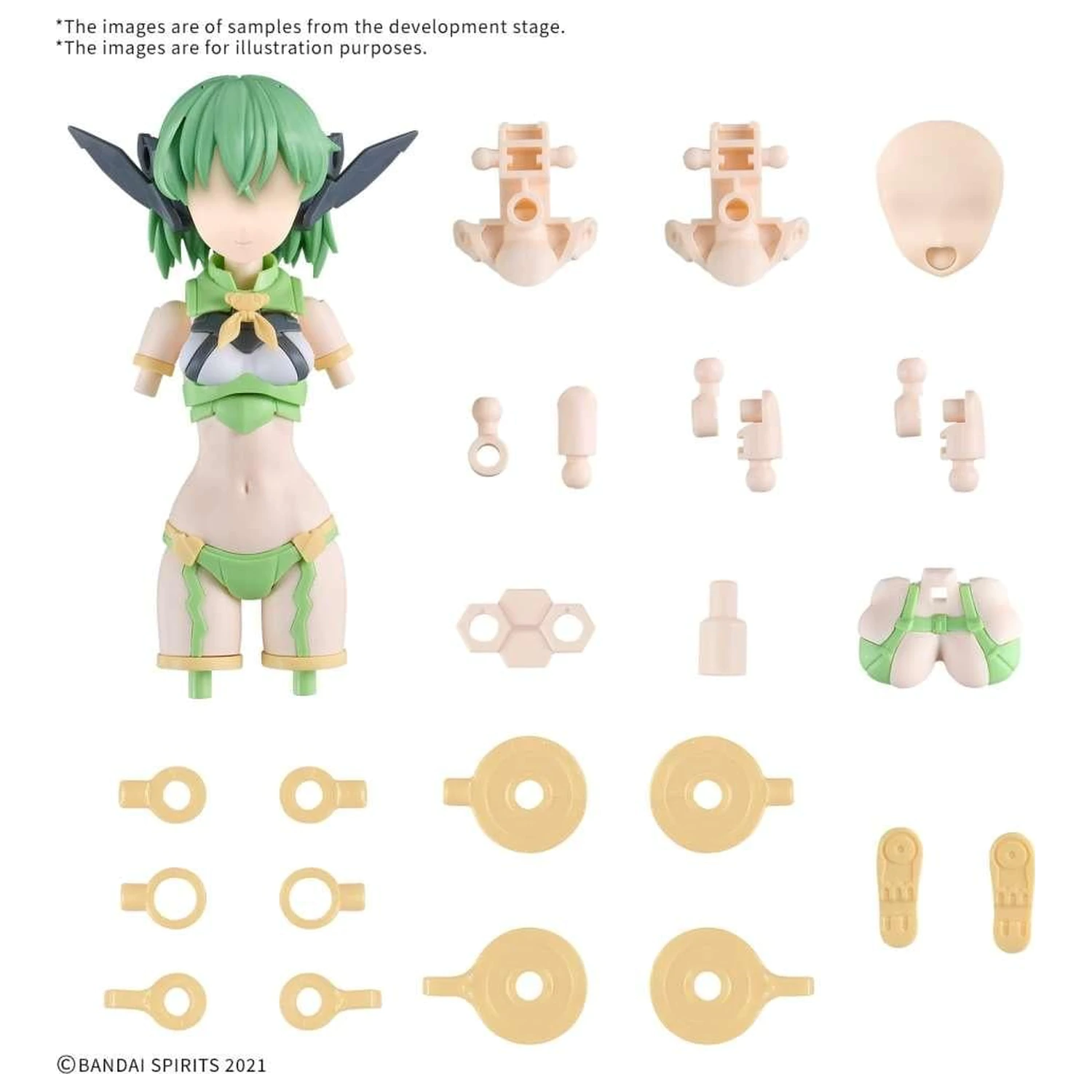 Gundam 30MS Option Parts Set 16 Model Kit product photo