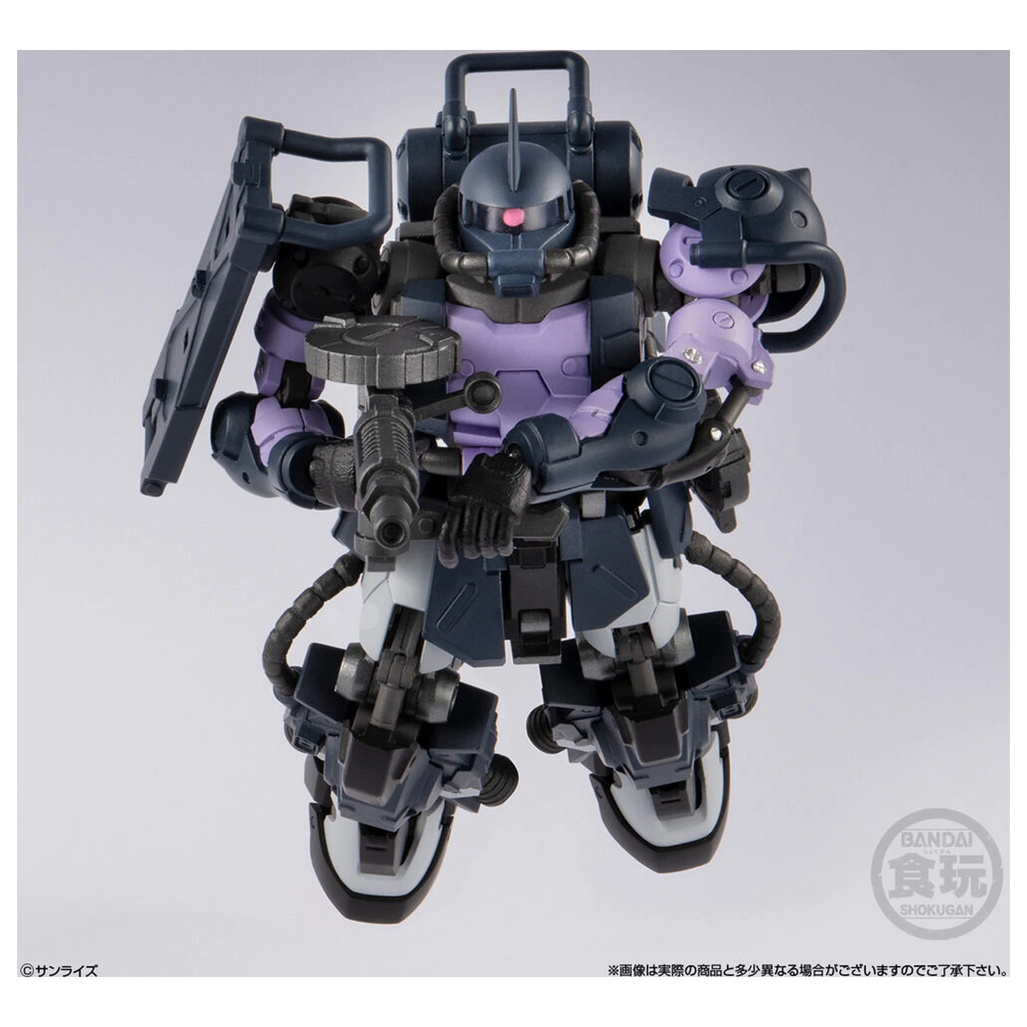 Gundam Artifact PRO High Mobility Zaku II Black Tri-Stars Specification figure 10cm product photo
