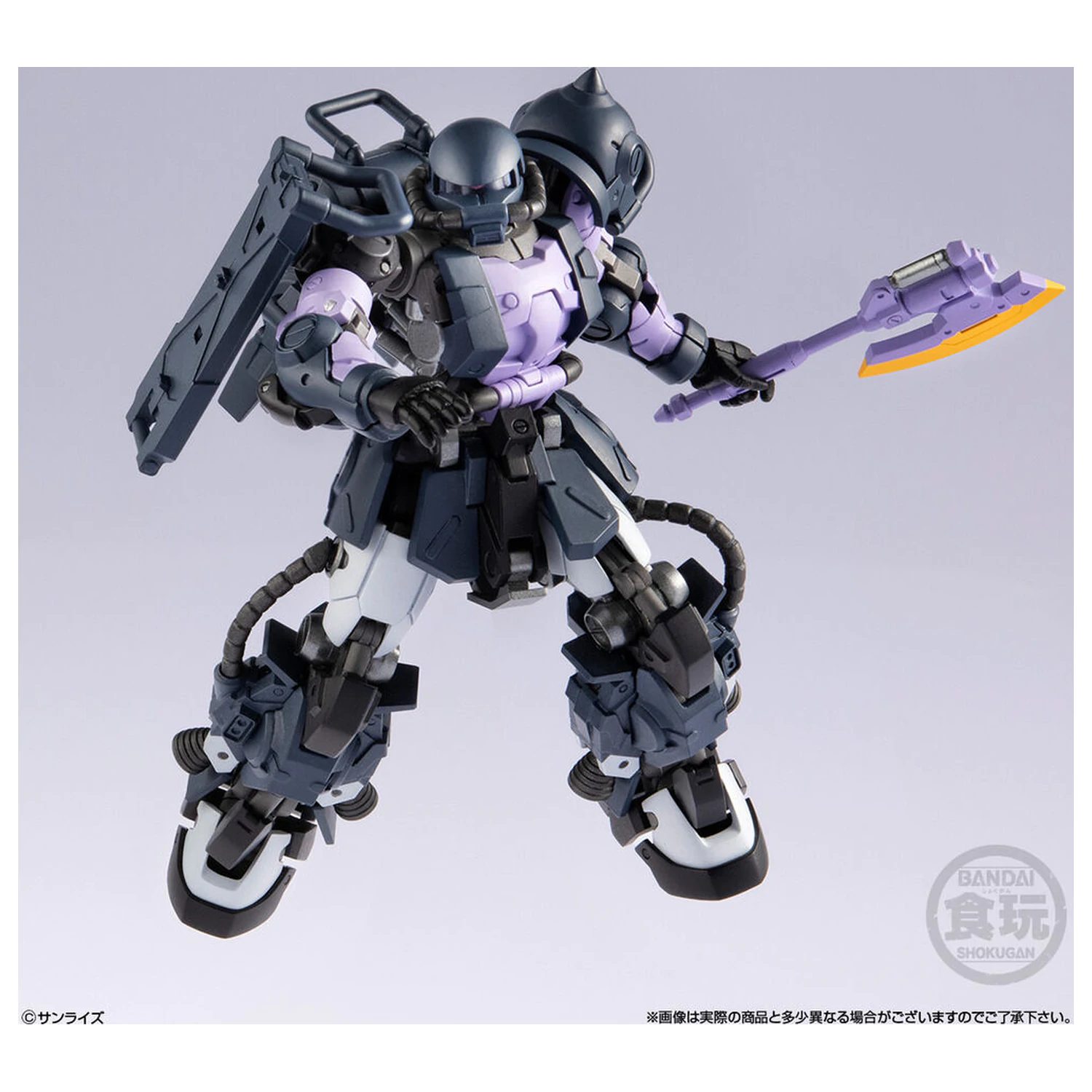 Gundam Artifact PRO High Mobility Zaku II Black Tri-Stars Specification figure 10cm product photo