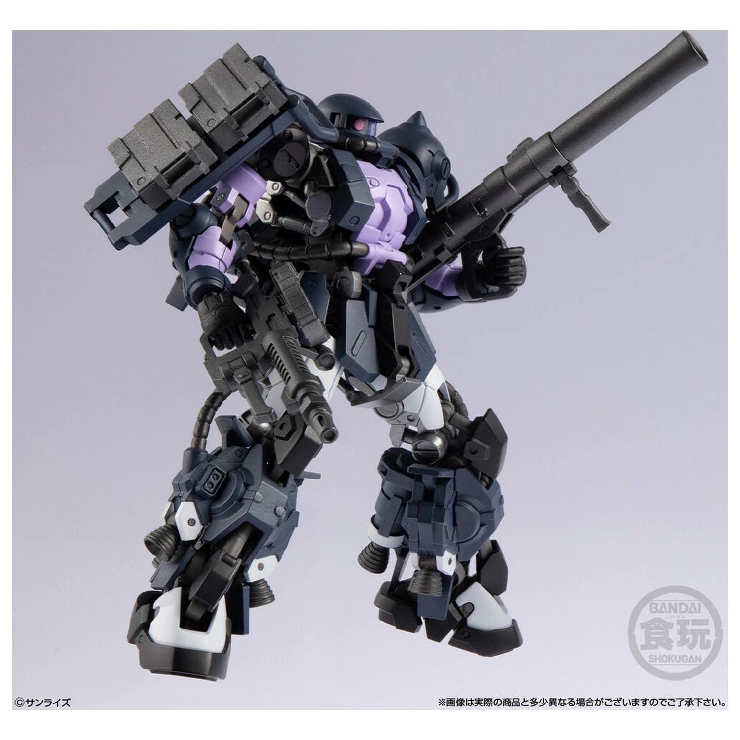 Gundam Artifact PRO High Mobility Zaku II Black Tri-Stars Specification figure 10cm product photo
