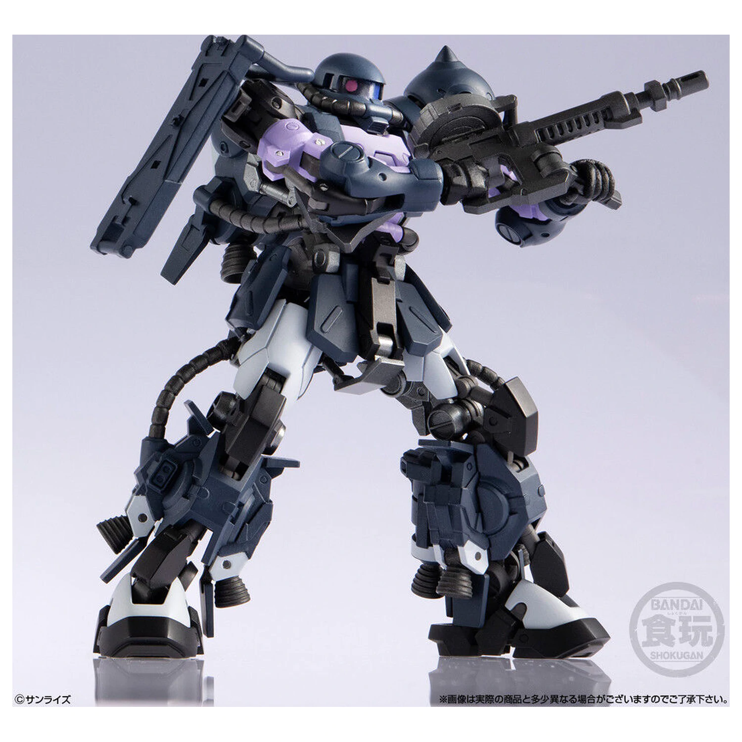 Gundam Artifact PRO High Mobility Zaku II Black Tri-Stars Specification figure 10cm product photo
