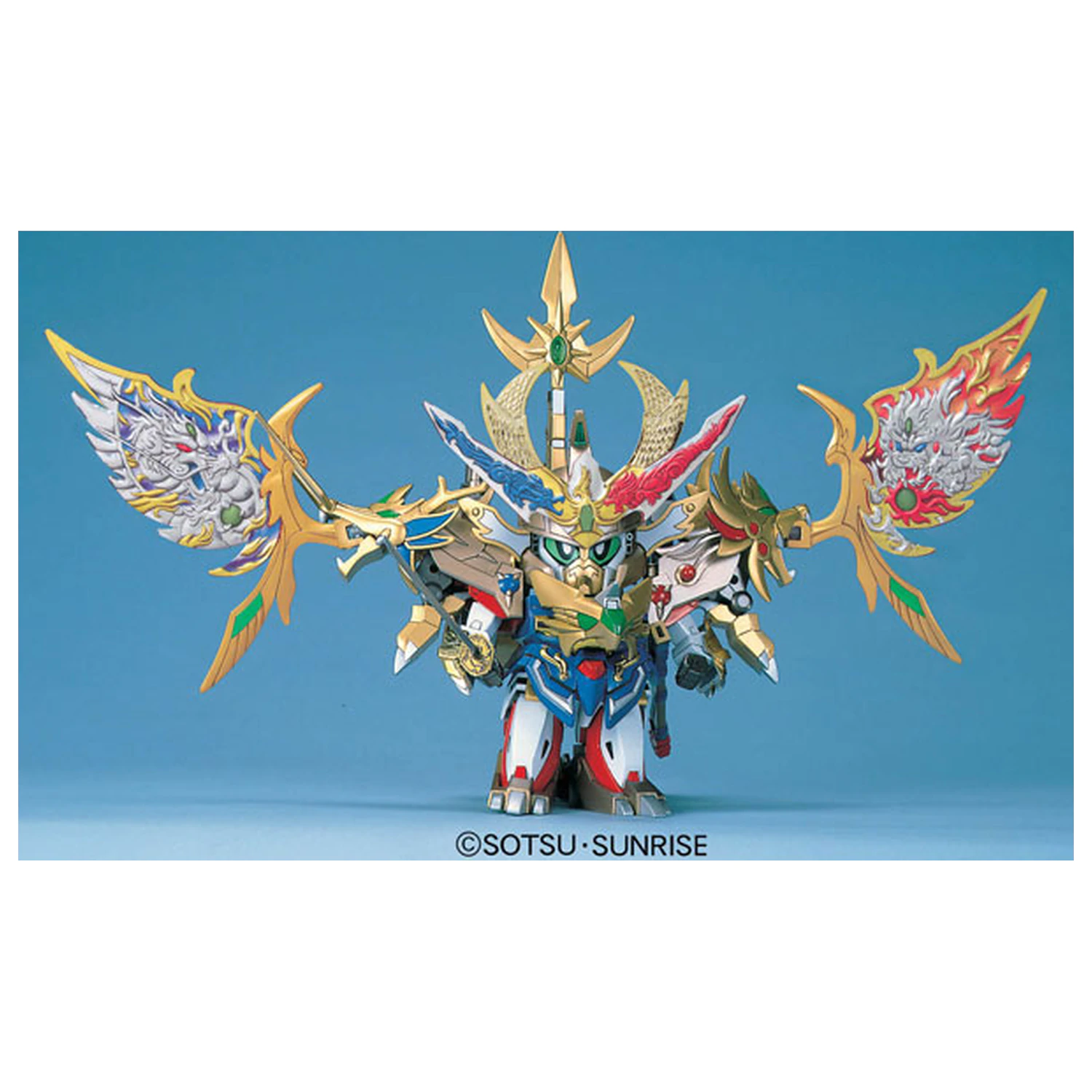 GUNDAM BB167 Kijin Daisyougun Shiryuhou "Kirahagane Gok" Model Kit product photo