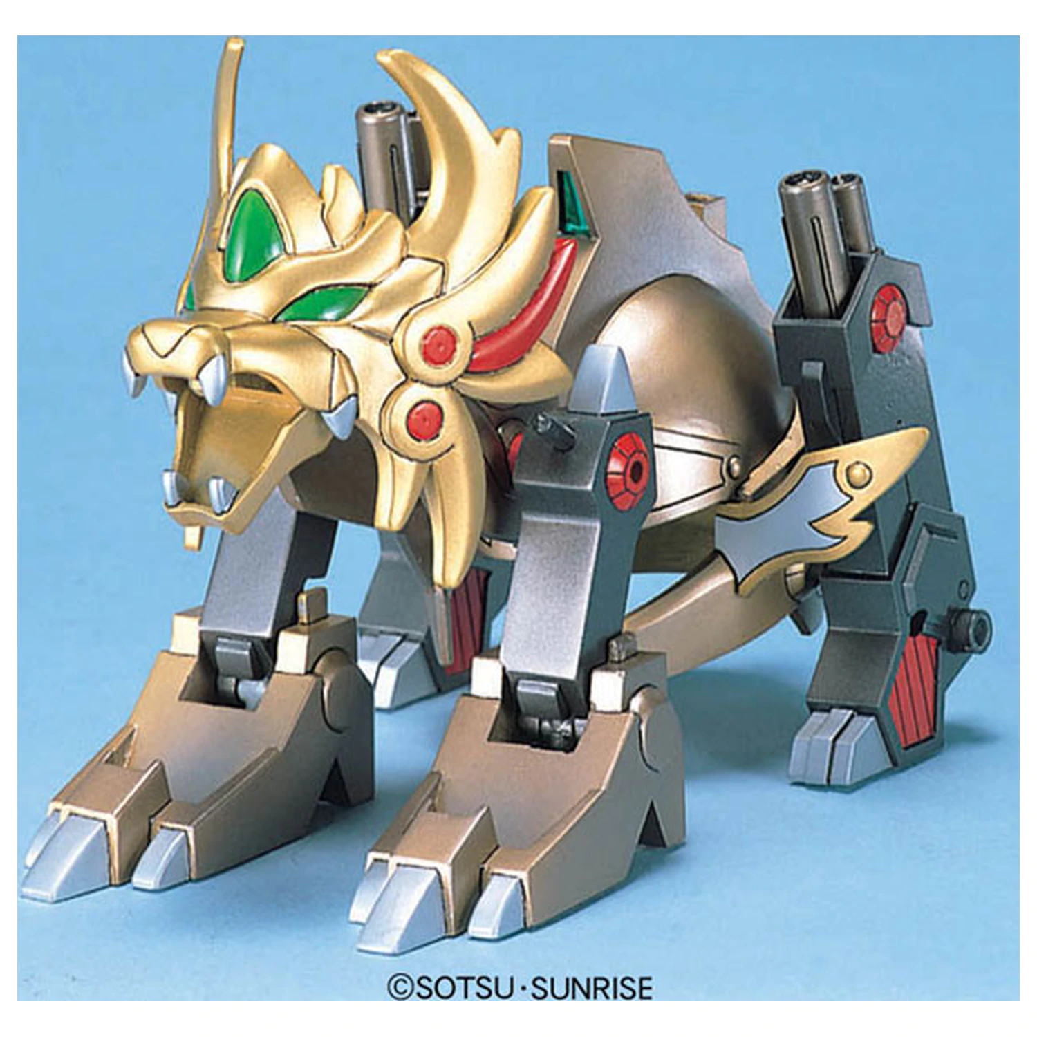 GUNDAM BB167 Kijin Daisyougun Shiryuhou "Kirahagane Gok" Model Kit product photo