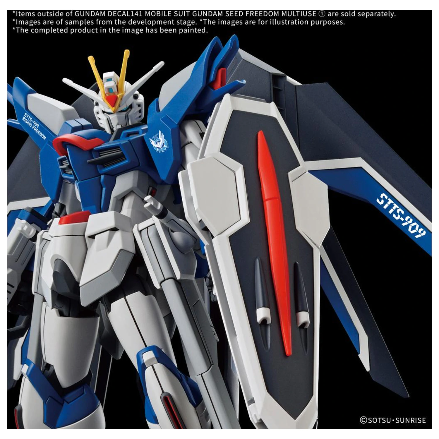 Gundam Decal 141 Gundam Seed Freedom Multiuse 1 Model Kit product photo