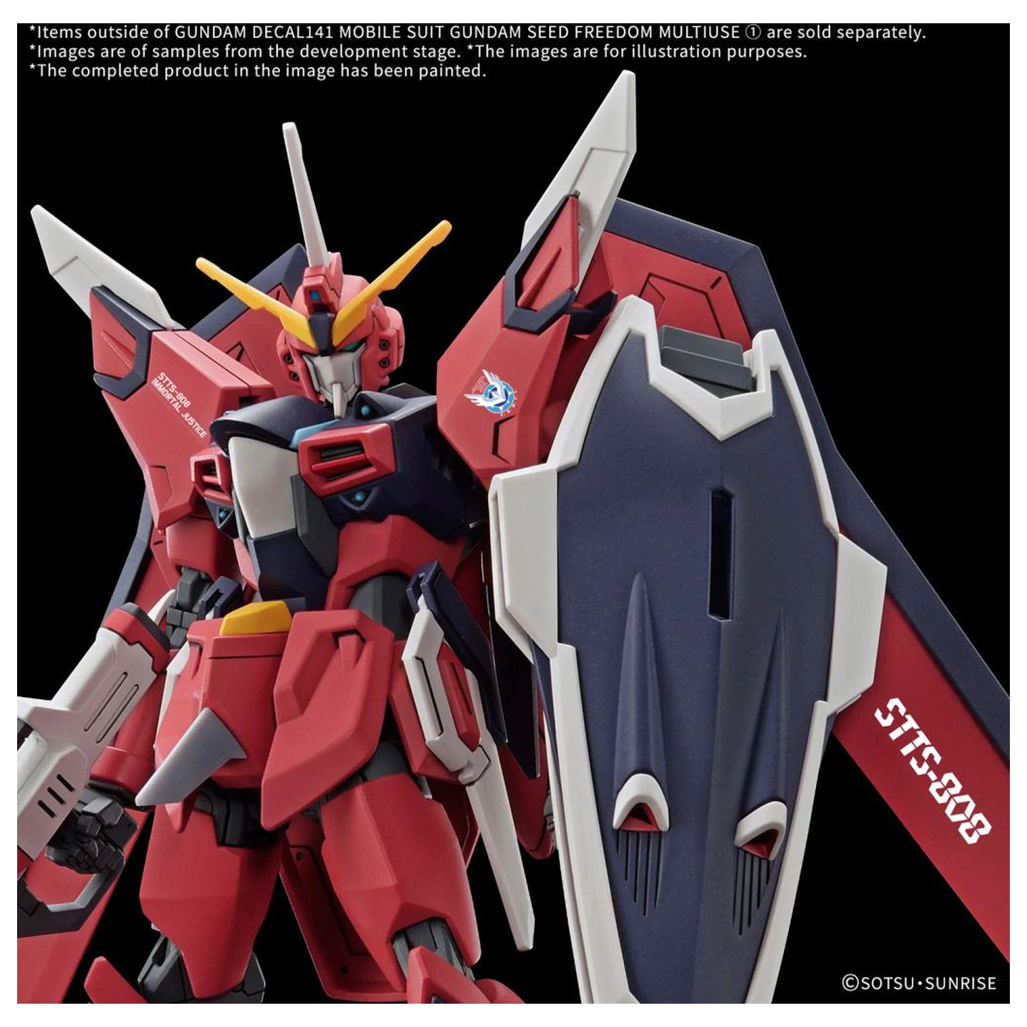 Gundam Decal 141 Gundam Seed Freedom Multiuse 1 Model Kit product photo
