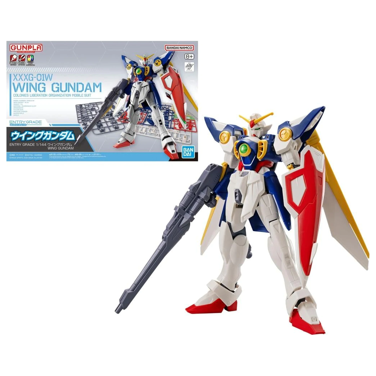 Gundam Entry Grade 1/144 Wing Gundam Model Kit product photo