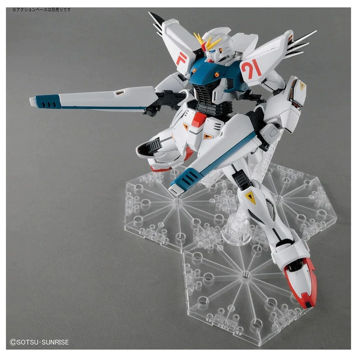 Model Kit MG 1/100 Gundam F91 Ver. 2.0 product photo