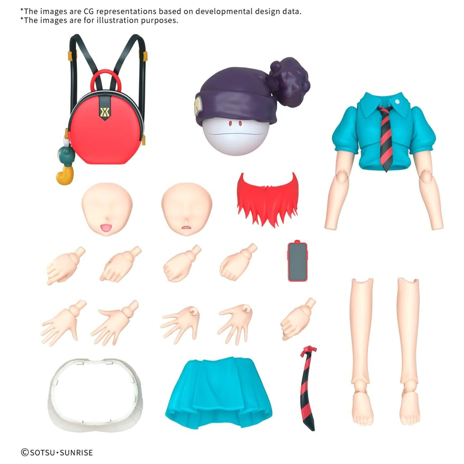 GUNDAM Figure-rise Standard Amate Yuzuriha GquuuuuuX Series product photo
