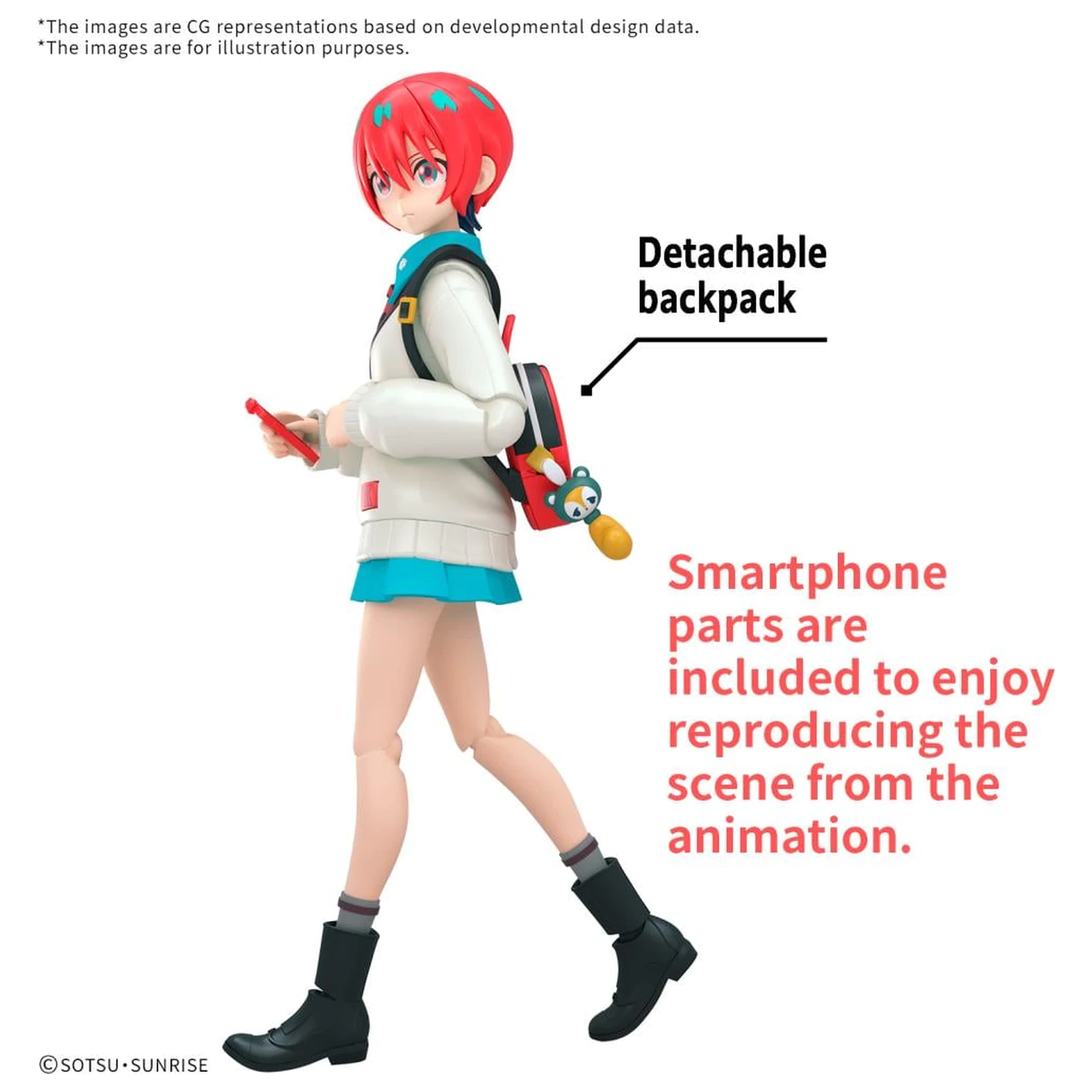 GUNDAM Figure-rise Standard Amate Yuzuriha GquuuuuuX Series product photo