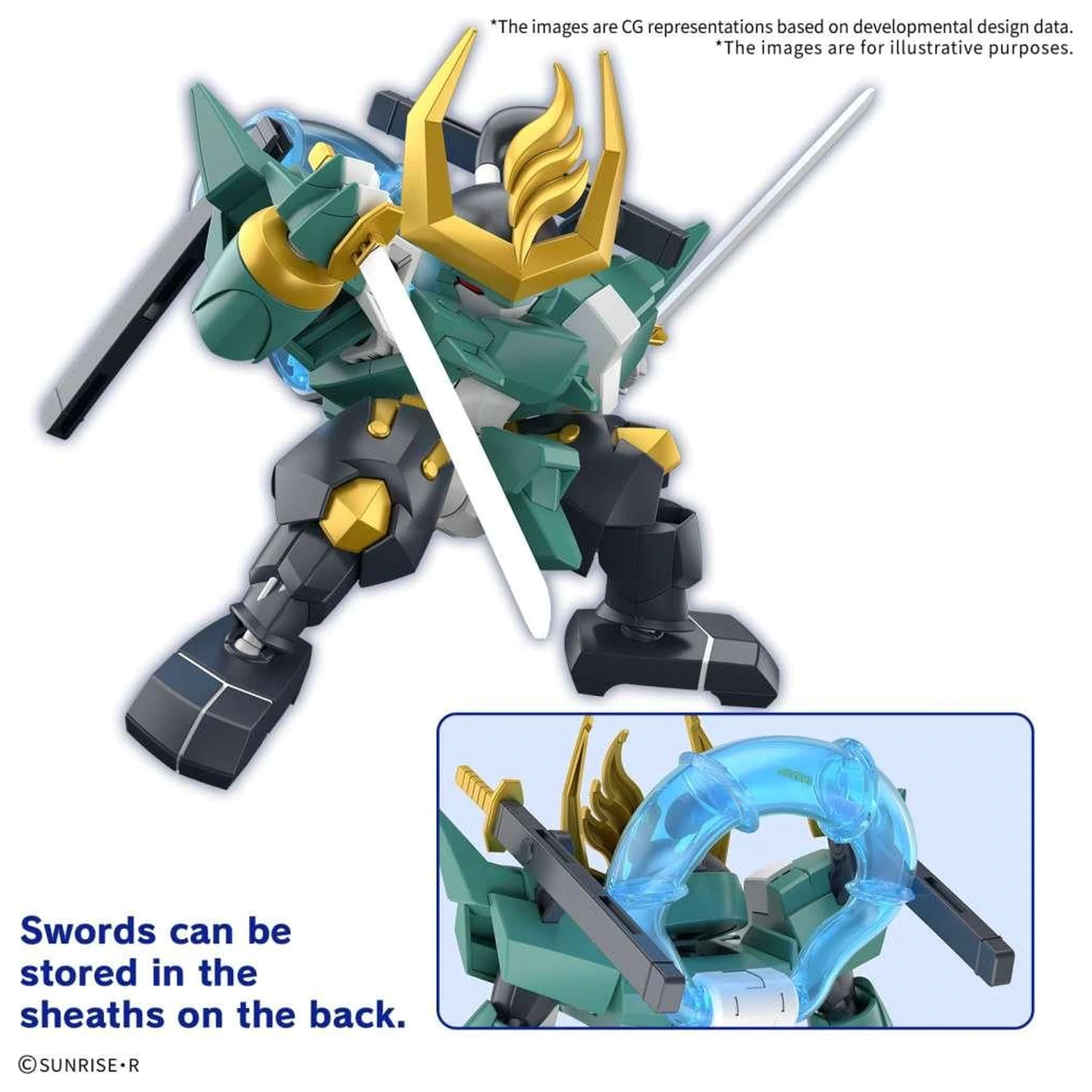 Gundam Fujinmaru Model Kit product photo