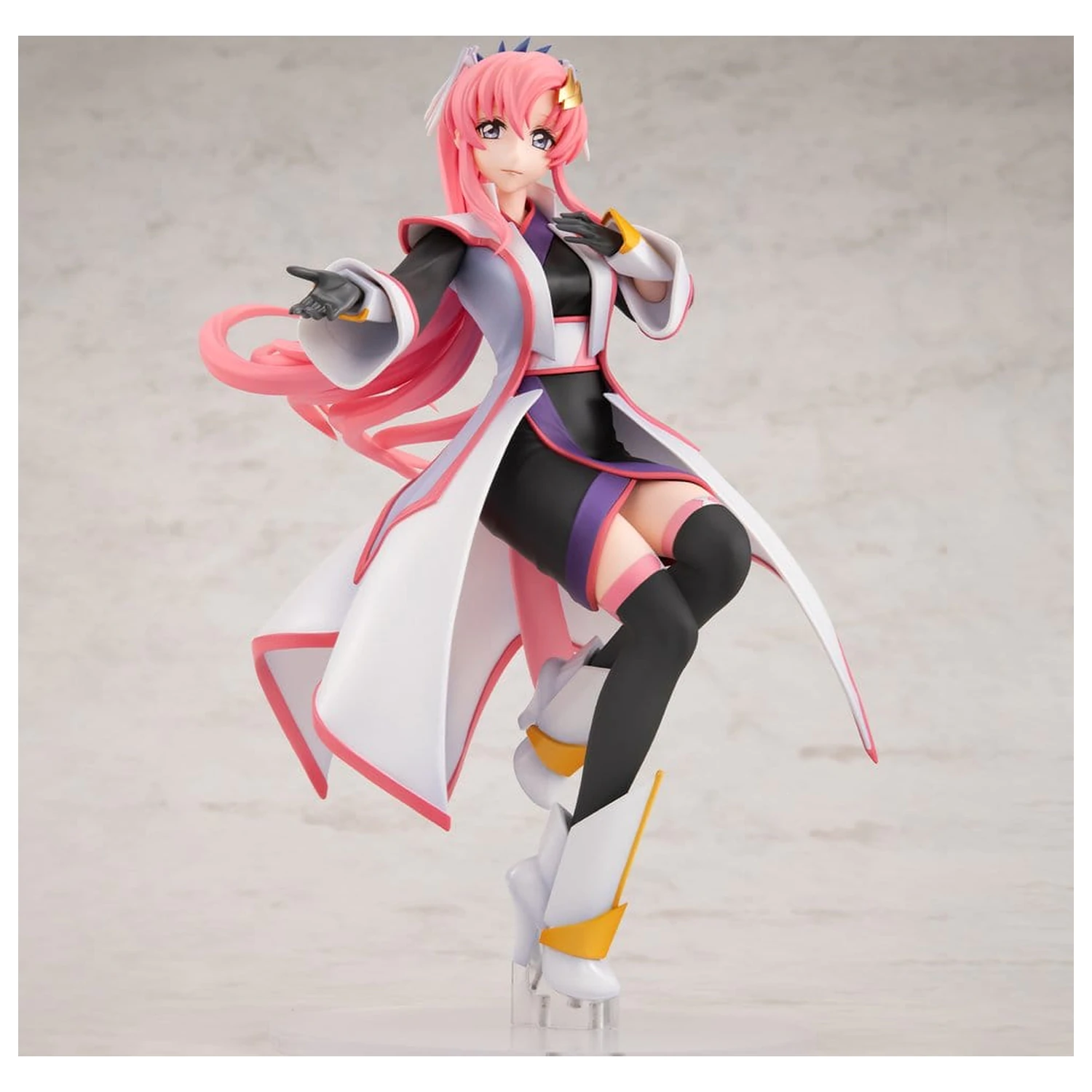 Gundam GGG (Gundam Girls Generation) Series PVC Figure Mobile Suit Gundam SEED FREEDOM Lacus Clyne Battle Surcoat Ver. 22 cm product photo