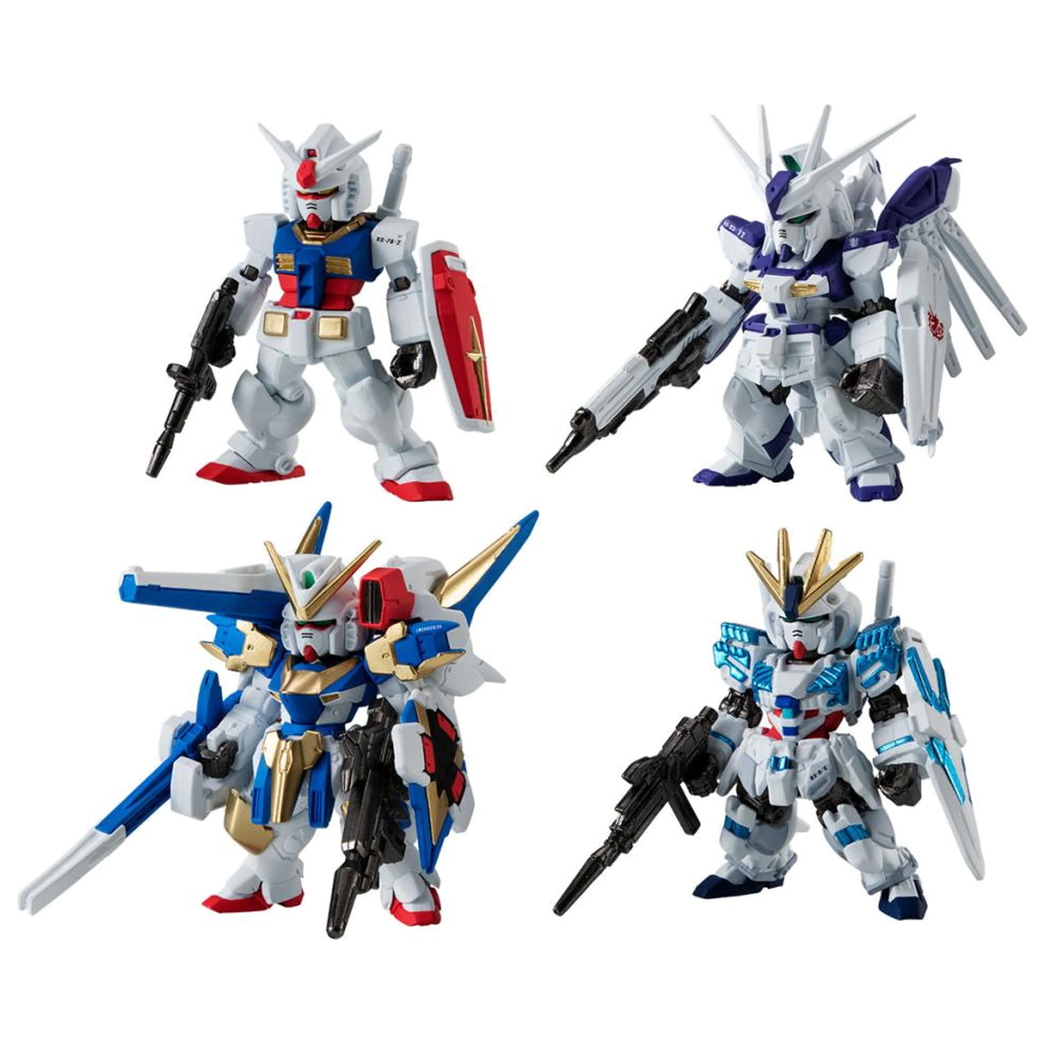 GUNDAM Gundam Converge Figure 15th Anniversary Universal 5.5 cm product photo