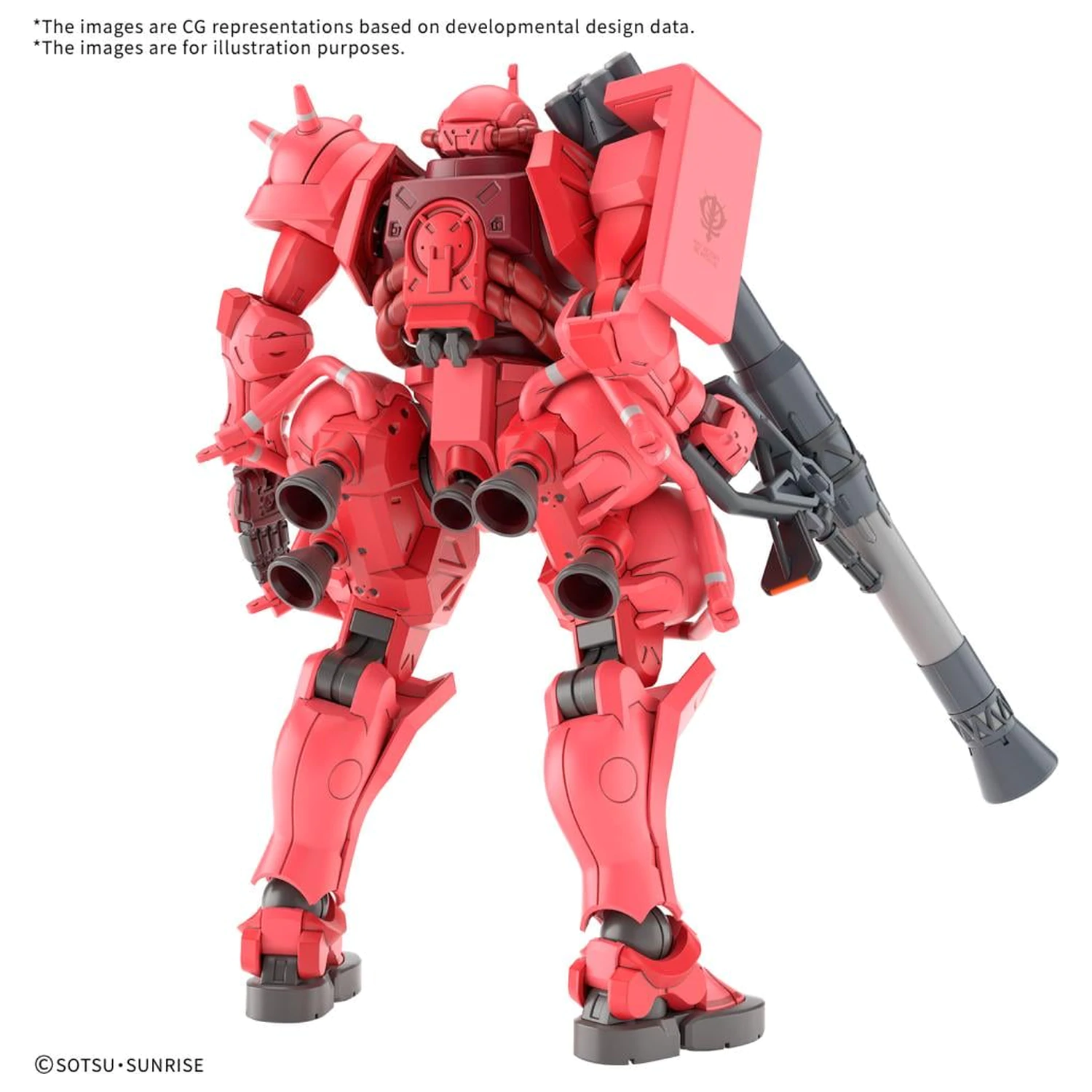 GUNDAM HG 1/144 Char's Zaku (GQ) Model Kit product photo