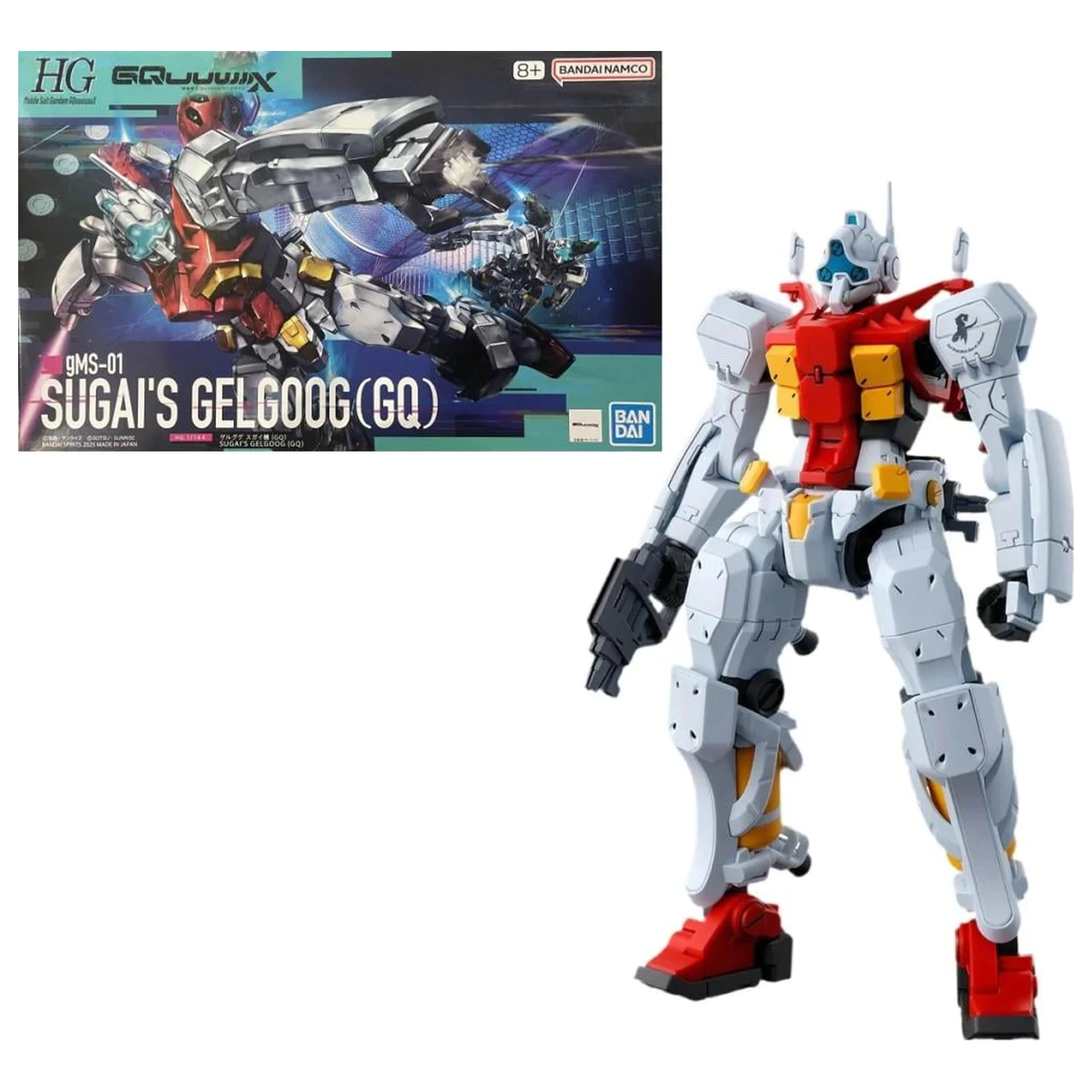 GUNDAM HG 1/144 GQuuuuuuX Sugai's Gelgoog (GQ) Model Kit product photo