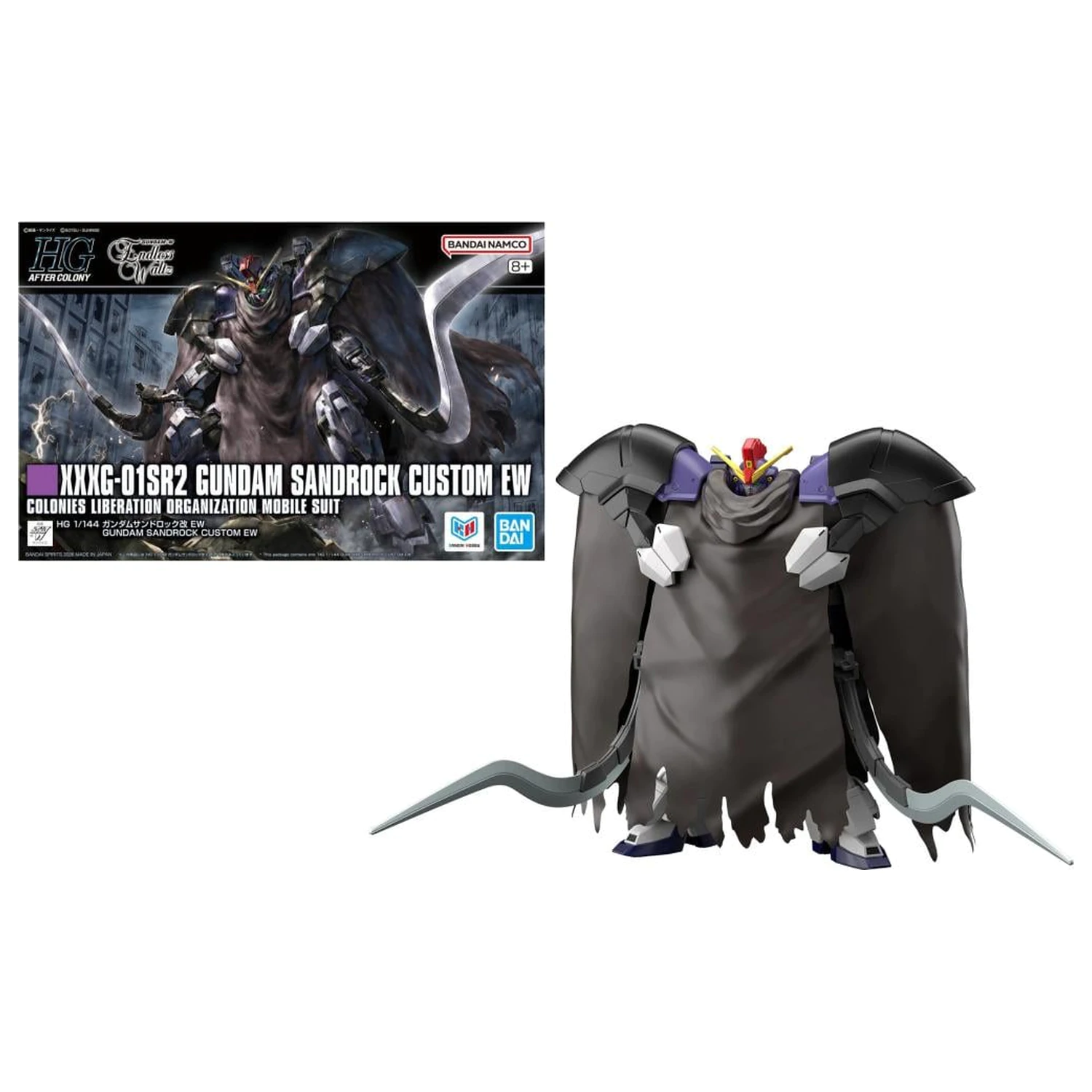 Gundam HG 1/144 Gundam Sandrock Custom EW Model Kit product photo