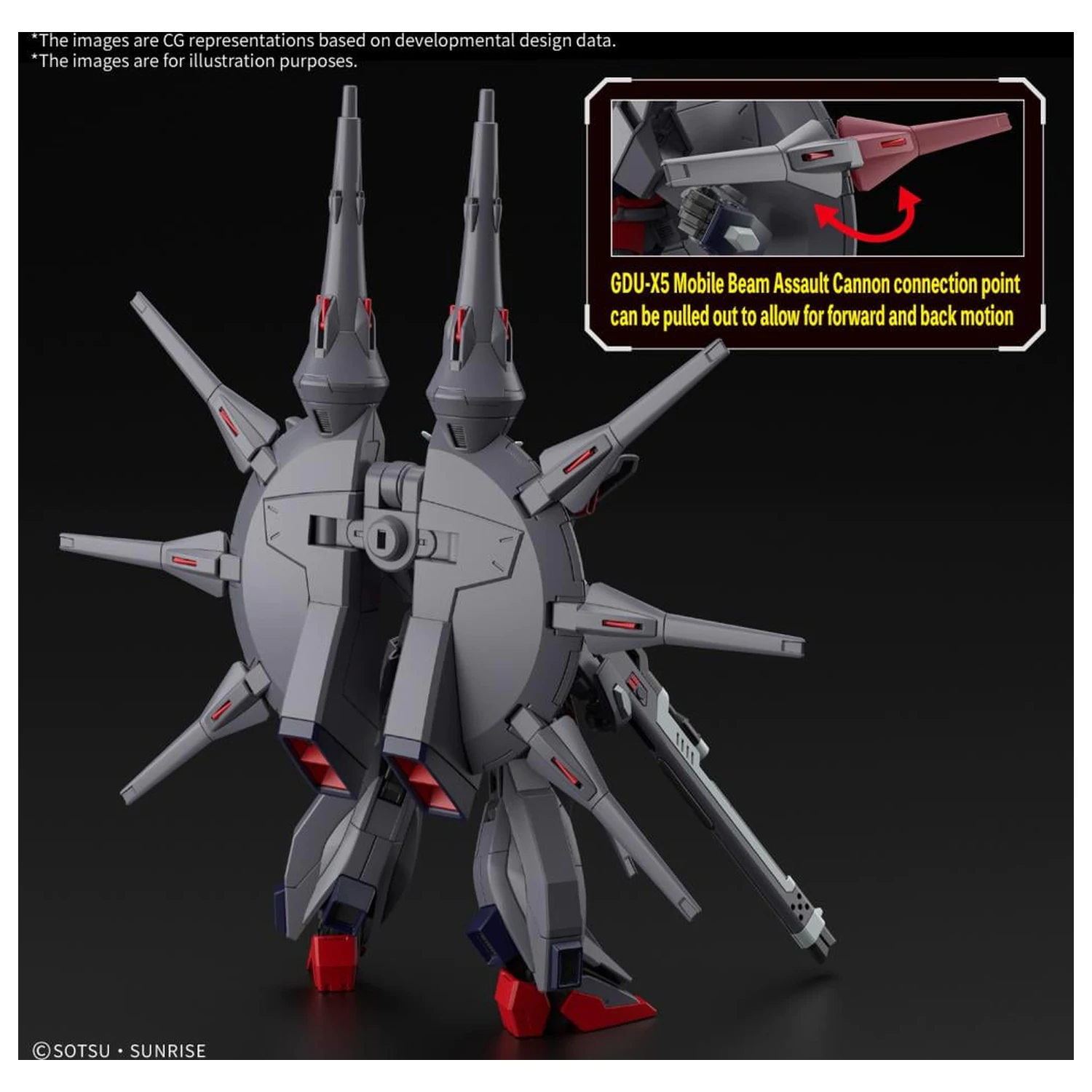 Gundam HG 1/144 Legend Gundam Model Kit product photo