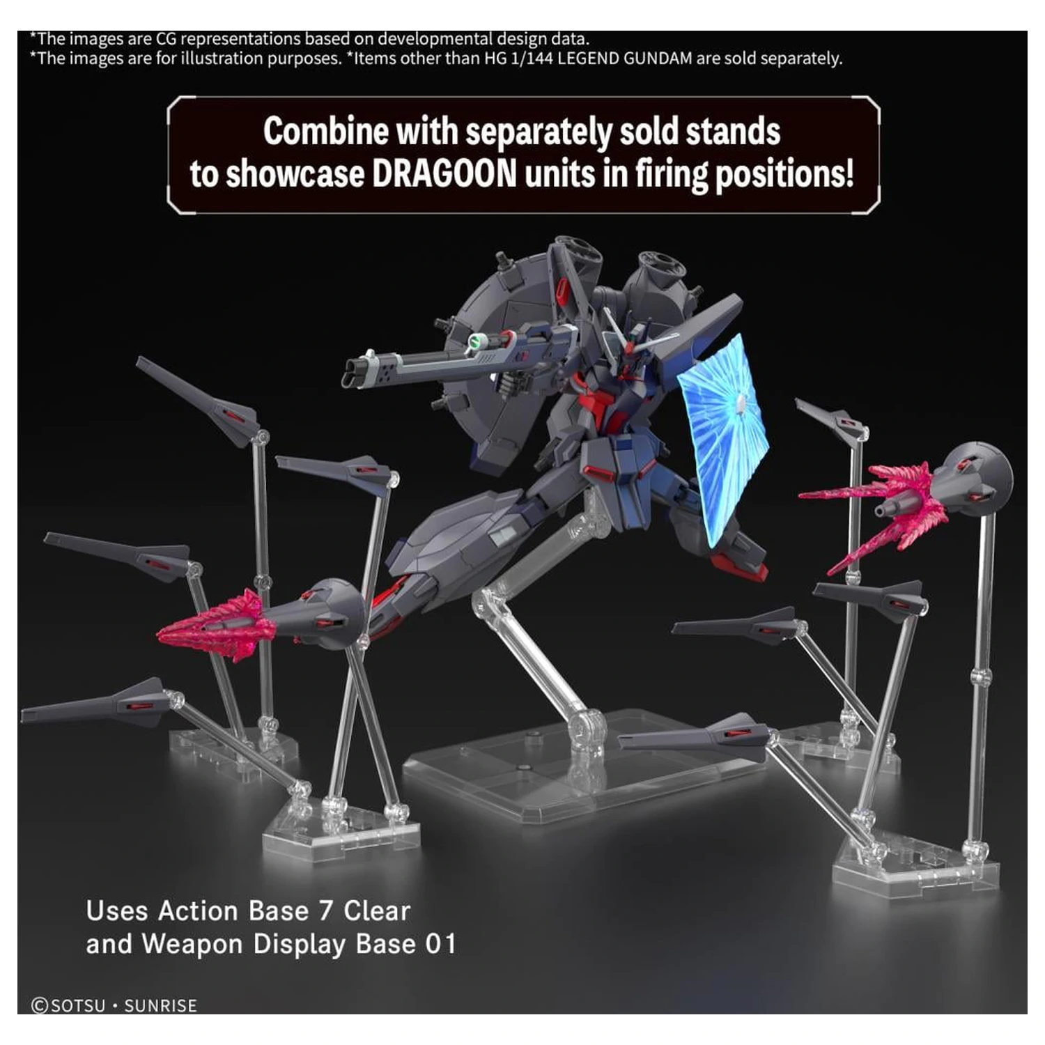 Gundam HG 1/144 Legend Gundam Model Kit product photo