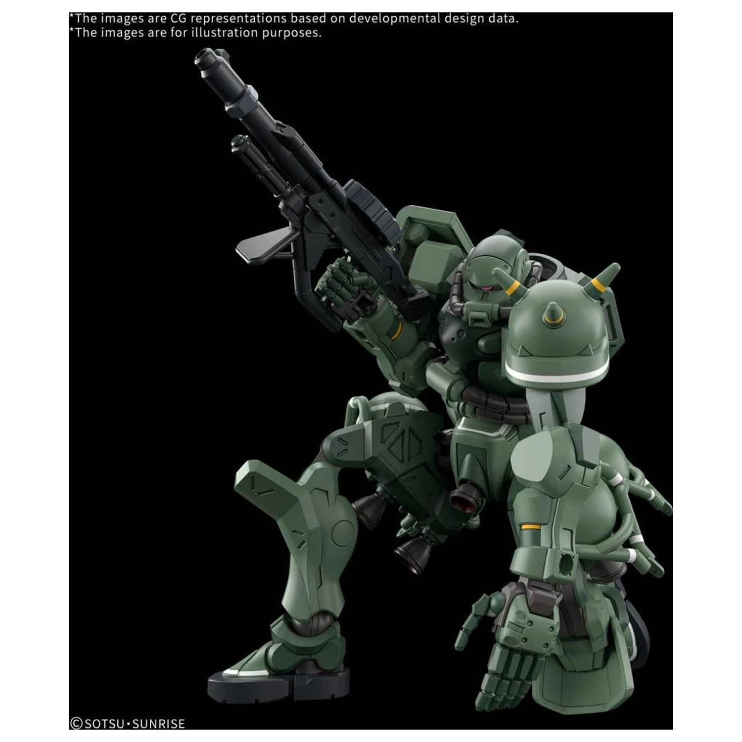 GUNDAM HG 1/144 Zaku (GQ) Model Kit product photo