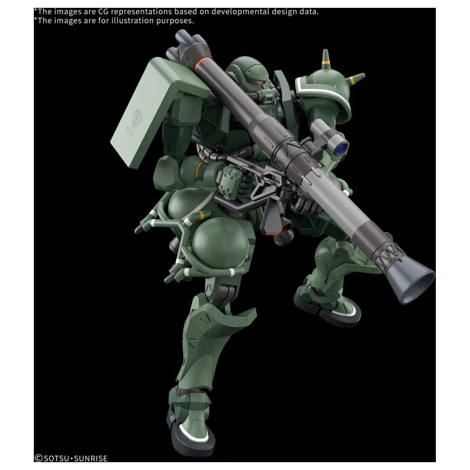 GUNDAM HG 1/144 Zaku (GQ) Model Kit product photo