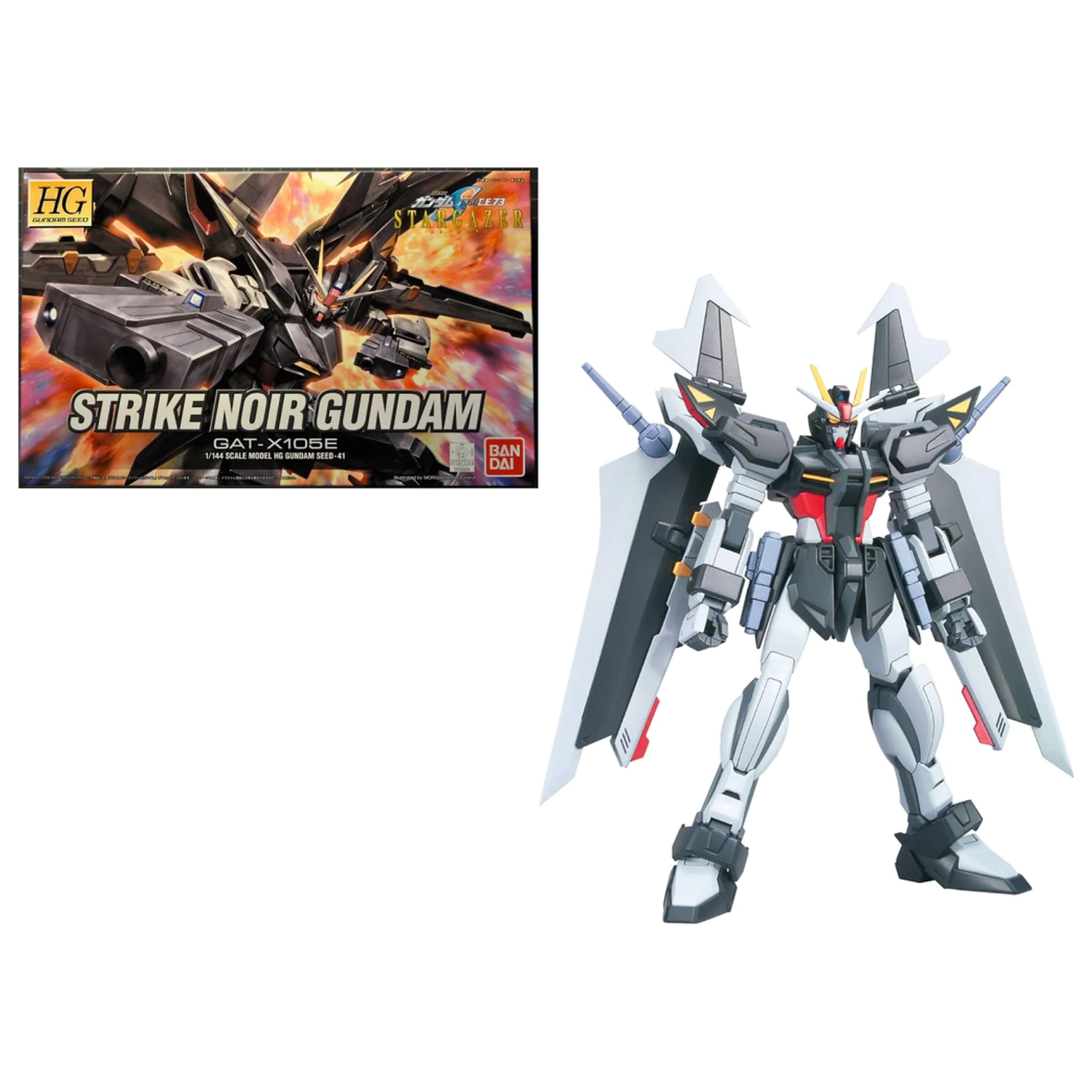 GUNDAM HG Strike Noir Gundam 1/144 Model Kit product photo