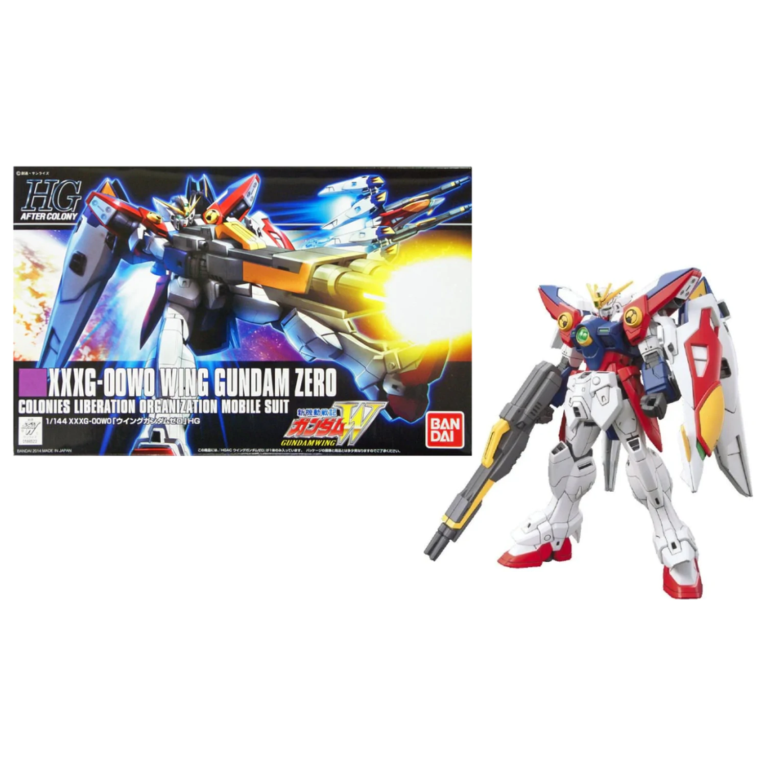 GUNDAM HGAC Wing Gundam Zero Model Kit product photo