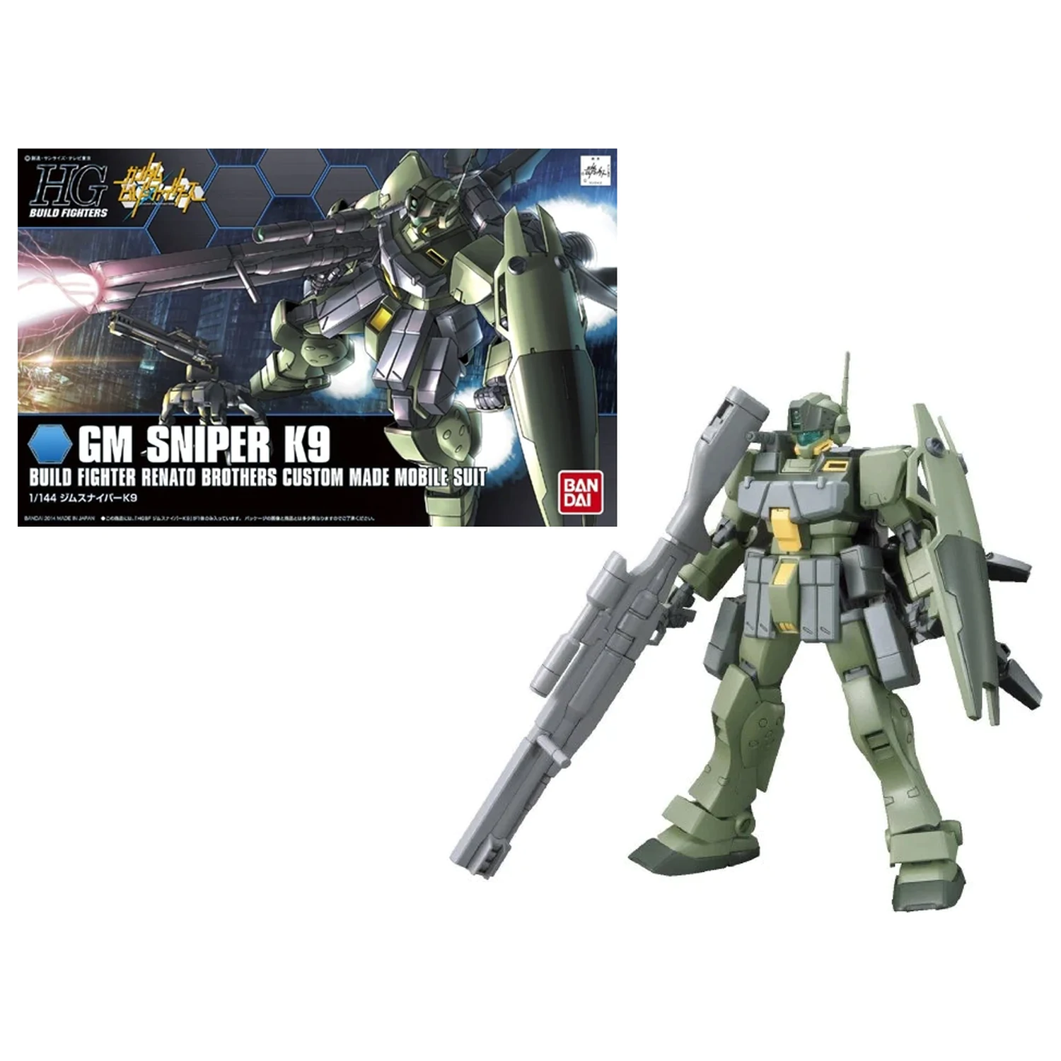 Gundam HGBF GM Sniper K9 1/144 Model Kit product photo