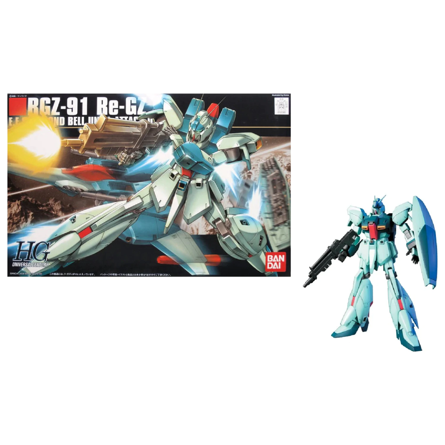 Gundam HGUC 1/144 Re-GZ RGZ-91 Model Kit product photo