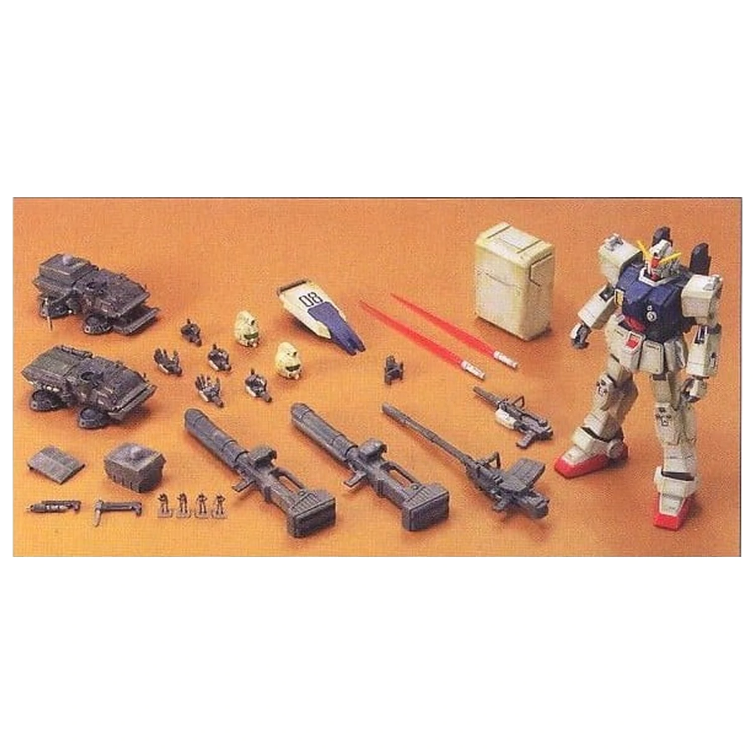 Gundam HGUC 1/144 RX-79(G) Gundam The Ground War Set product photo